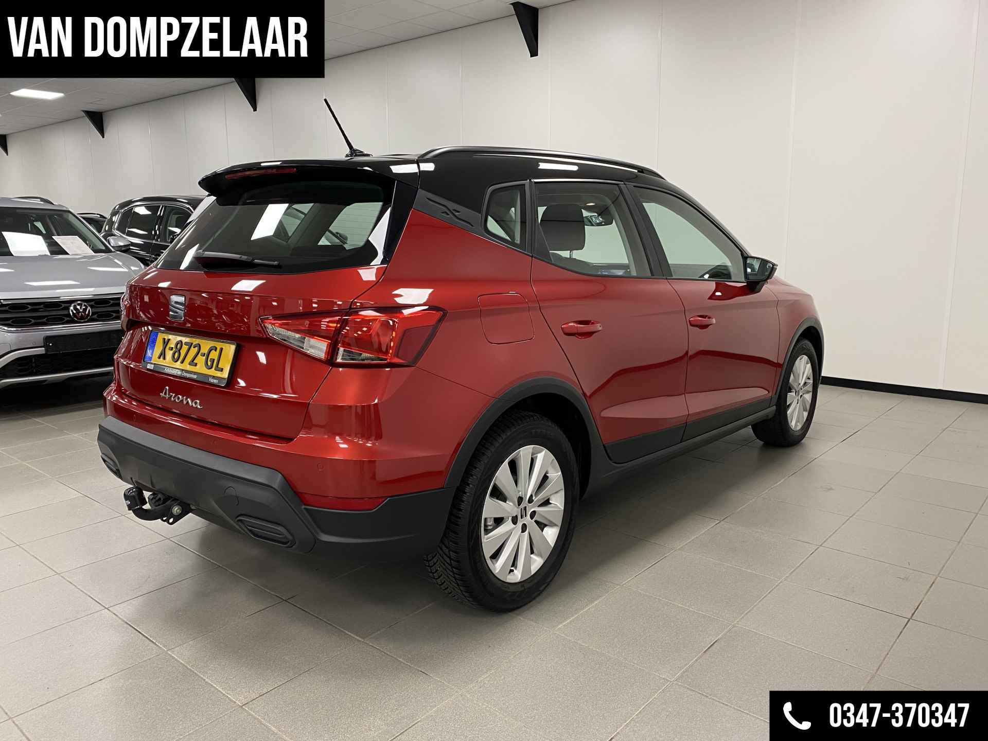 SEAT Arona 1.0 TSI Style DSG AUTOMAAT / 110PK / FACELIFTMODEL / CARPLAY / STOELVERW. / - 4/42