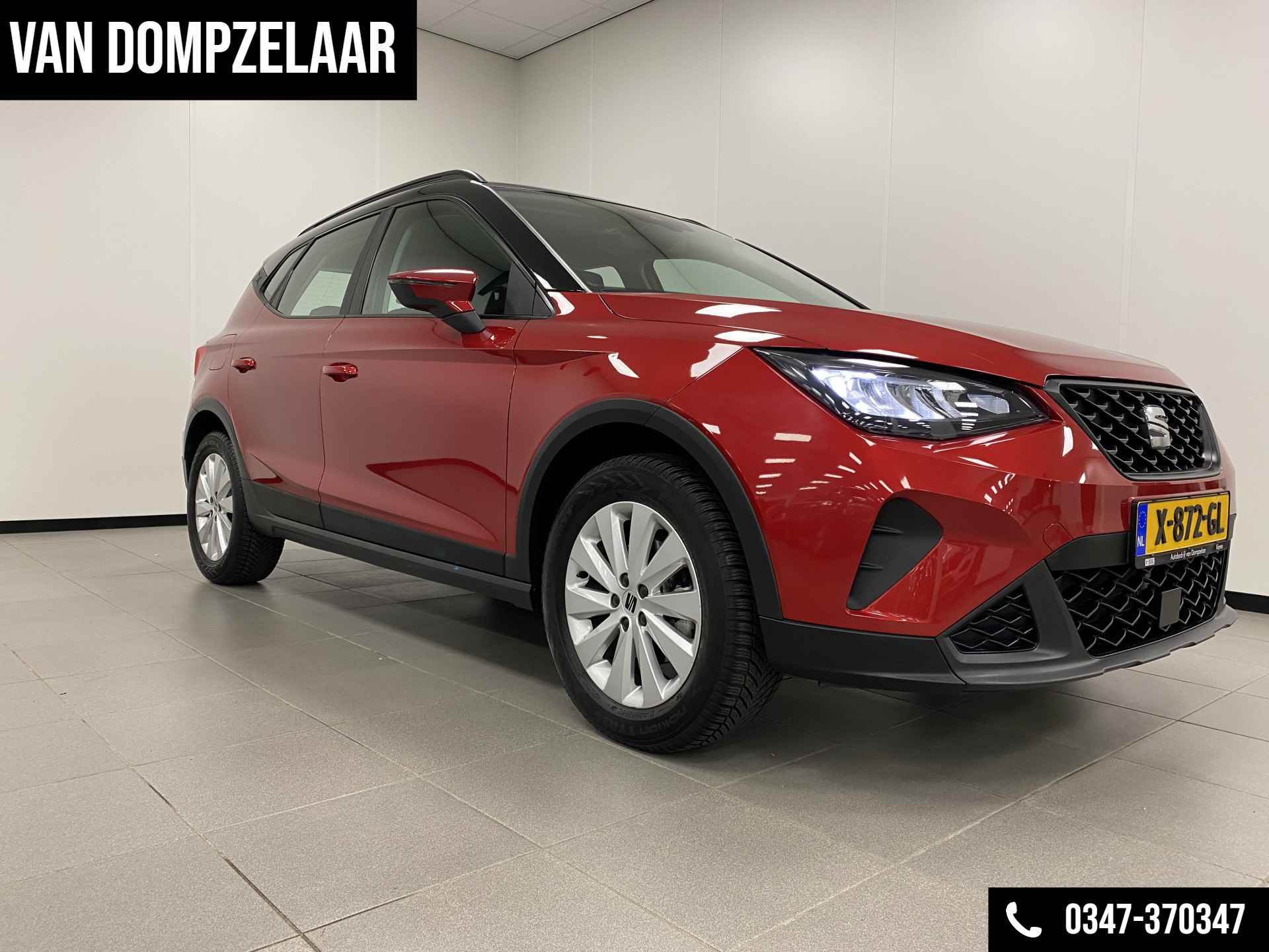 SEAT Arona 1.0 TSI Style DSG AUTOMAAT / 110PK / FACELIFTMODEL / CARPLAY / STOELVERW. / - 40/42