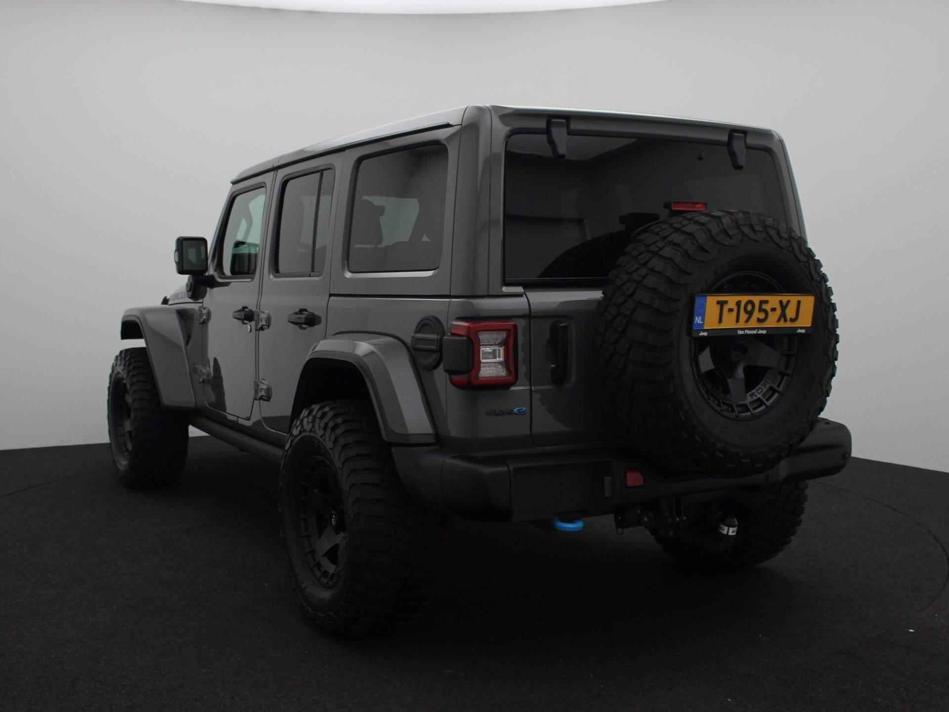 Jeep Wrangler Unlimited 4xe 380 Rubicon | OFD Bumper Met Lier | Off-Road Banden | Snorkel | 360 Parkeersensoren | Stuur- en Stoelverwarming | - 2/27