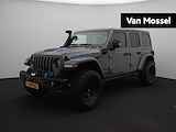 Jeep Wrangler Unlimited 4xe 380 Rubicon | OFD Bumper Met Lier | Off-Road Banden | Snorkel | 360 Parkeersensoren | Stuur- en Stoelverwarming |