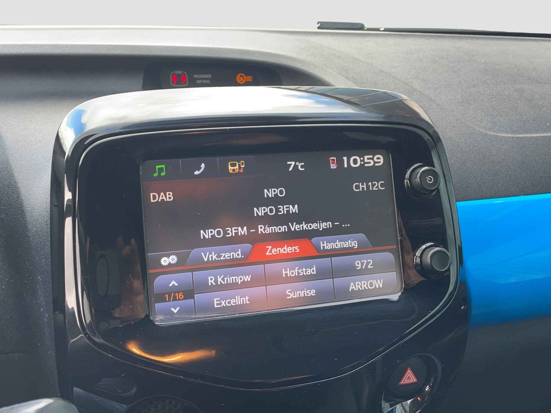 Toyota Aygo 1.0 VVT-i X-Pose Cabrio | Climate | Camera | Half Leder - 15/32