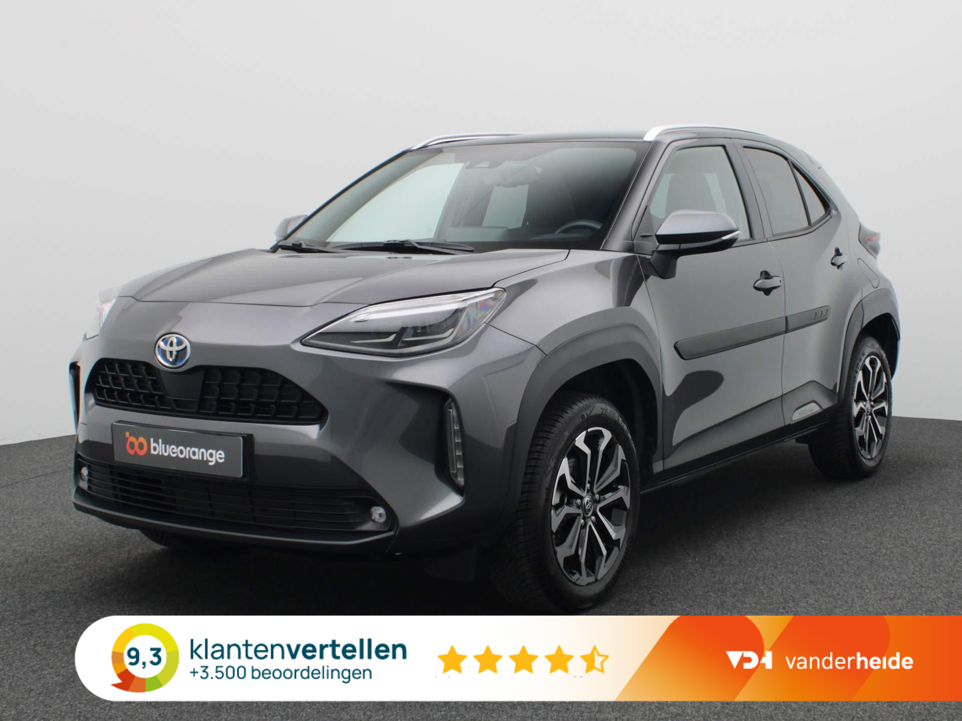 Toyota Yaris Cross 1.5 Hybrid Dynamic 115PK Automaat achteruitrijcamera, adaptive cruise, keyless, Led, Navigatie, verwarmbare voorstoelen, side assist, 17" lichtmetaal