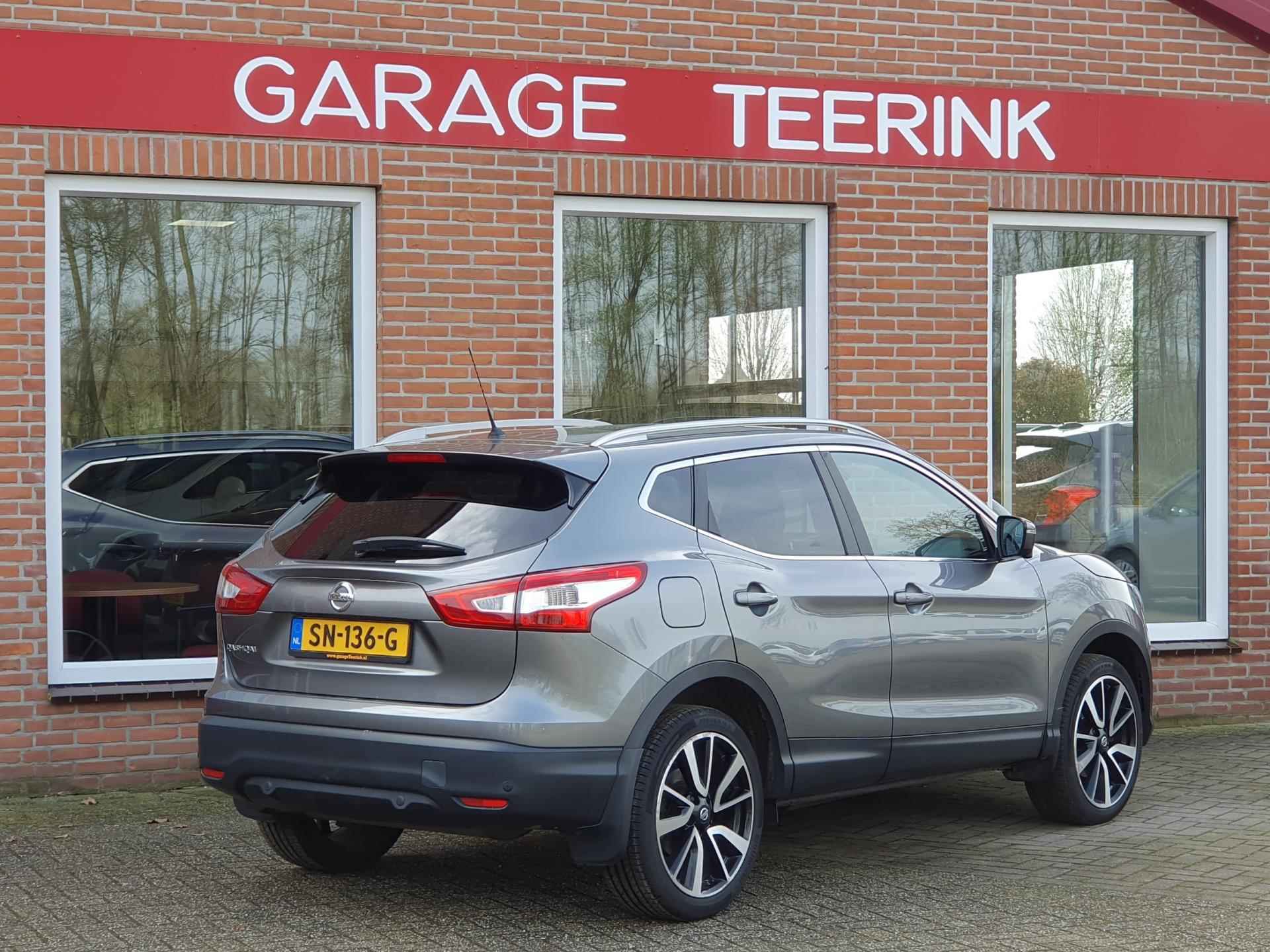 Nissan Qashqai 1.2 Tekna 116PK 5drs clima, cruise, navi, pdc, camera, keyless, panorama RIJKLAAR - 3/19