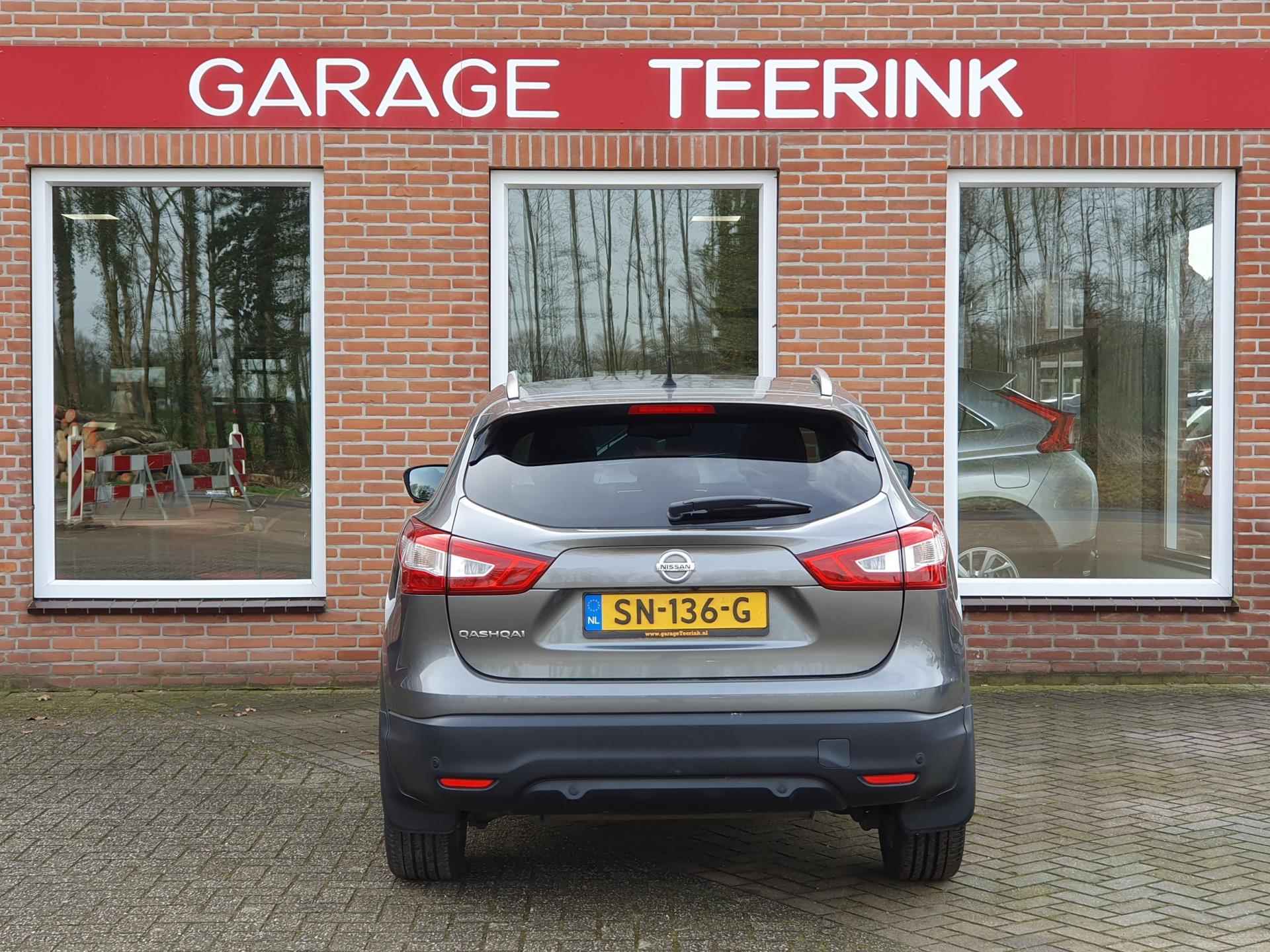 Nissan Qashqai 1.2 Tekna 116PK 5drs clima, cruise, navi, pdc, camera, keyless, panorama RIJKLAAR - 18/19