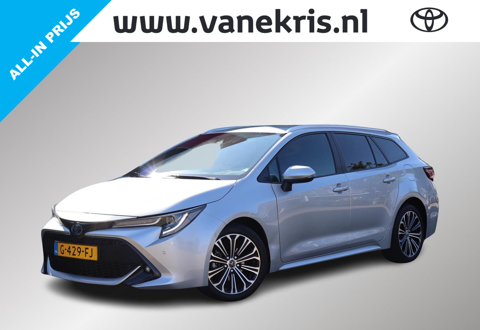 Toyota Corolla Touring Sports 1.8 Hybrid Style | Navi | HUD | Parkeersensoren bij viaBOVAG.nl
