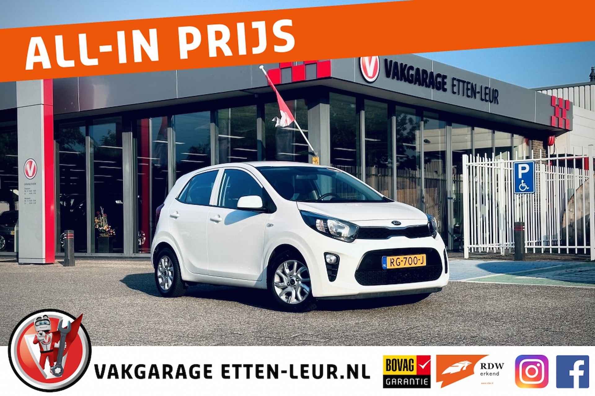 Kia Picanto BOVAG 40-Puntencheck