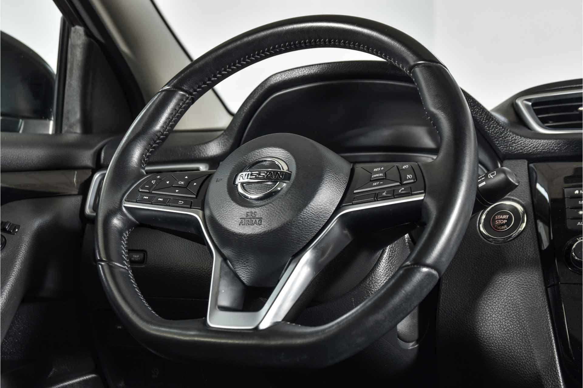 Nissan QASHQAI 1.3 DIG-T 140 PK N-Connecta | Pano | Cruise | Stoel.verw. | 360 Camera | PDC | NAV + App Connect | DAB | Auto.Airco | LM 18'' | - 10/54
