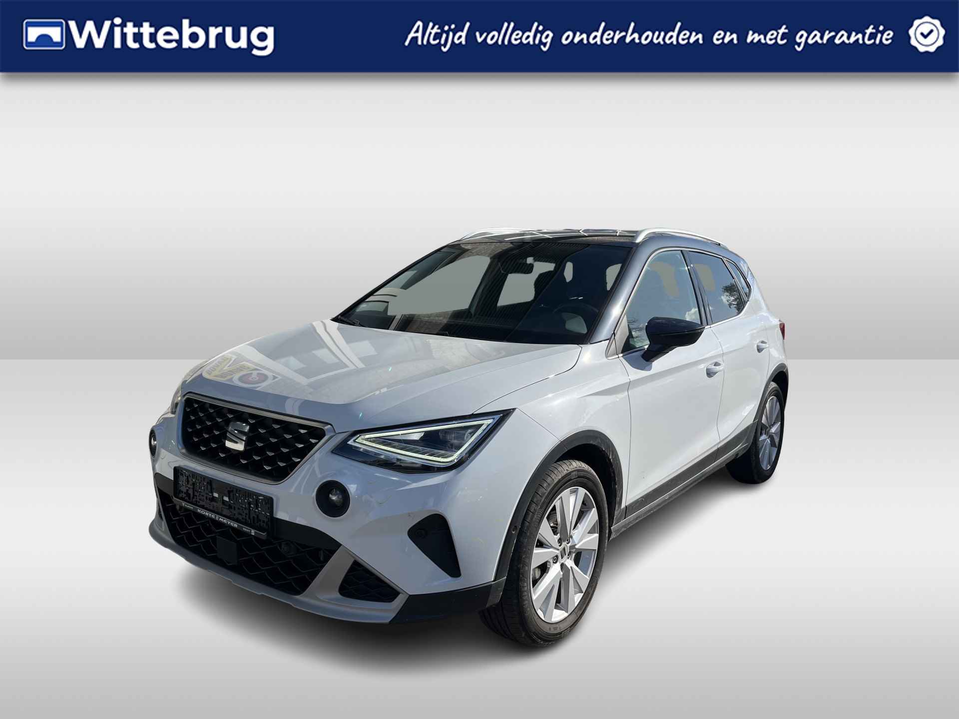 SEAT Arona 1.0 TSI Xperience / AUTOMAAT/ KEYLESS/ BEATS AUDIO/ DIGITAL DASH/ ACC/ NAVI/ DAB/ FULL LINK/ PARK. SENSOREN + CAMERA/ CLIMA/ STOELVERWARMING