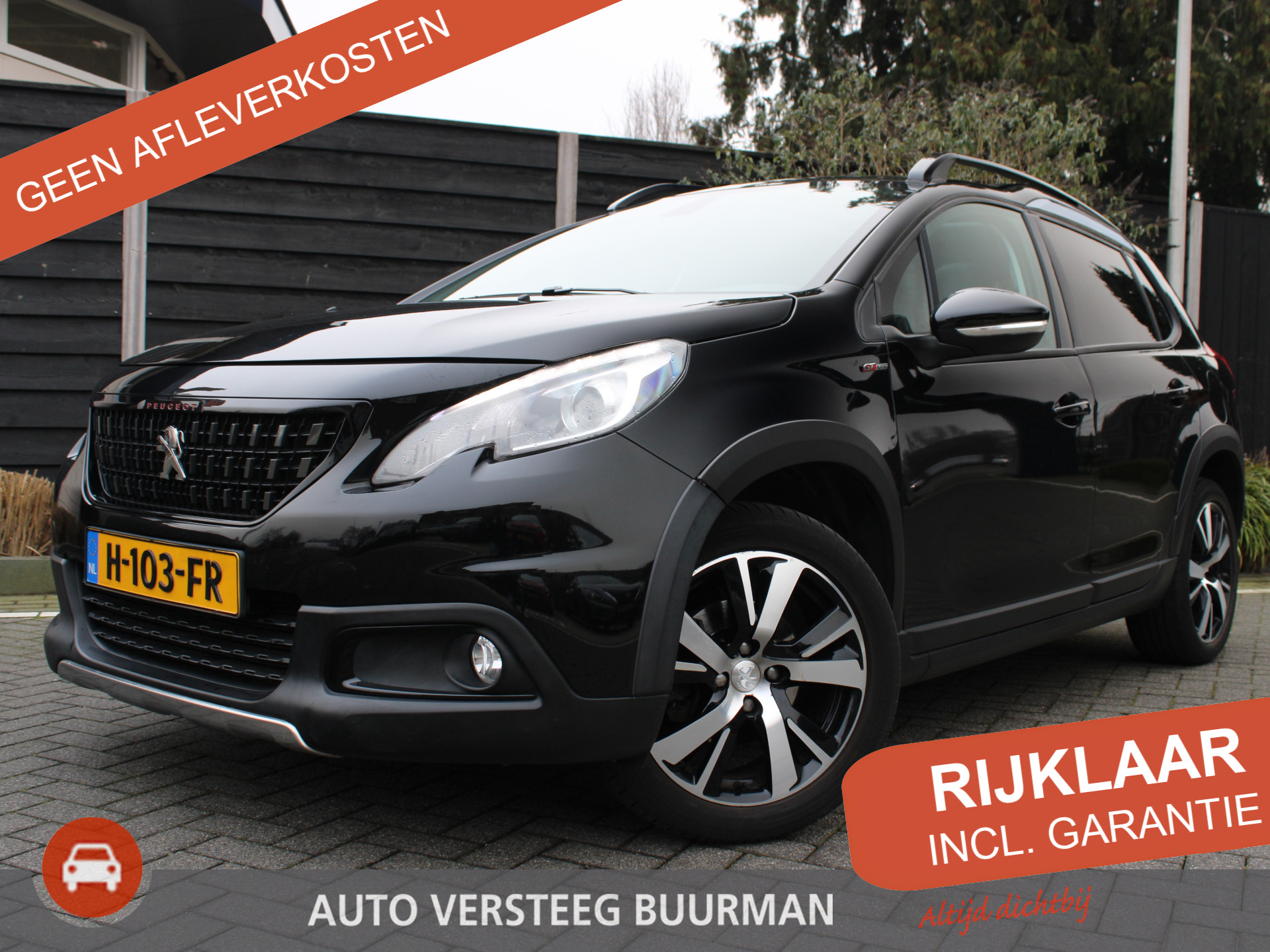 Peugeot 2008 1.2 PureTech GT-Line 110PK EAT6 Automaat Panoramadak, Camera Achter, Parkeerhulp achter, Lichtmetalen velgen