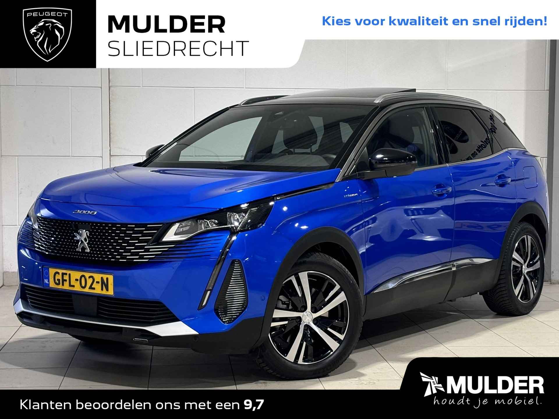 Peugeot 3008 SUV GT 1.6 PHEV HYbrid4 300pk e-EAT8 AUTOMAAT 4x4 | SCHUIF/KANTELDAK | NIGHTVISION | FOCAL HIFI | HANDSFREE A.KLEP | STOELVERW. | KEYLESS ENTRY - 1/78