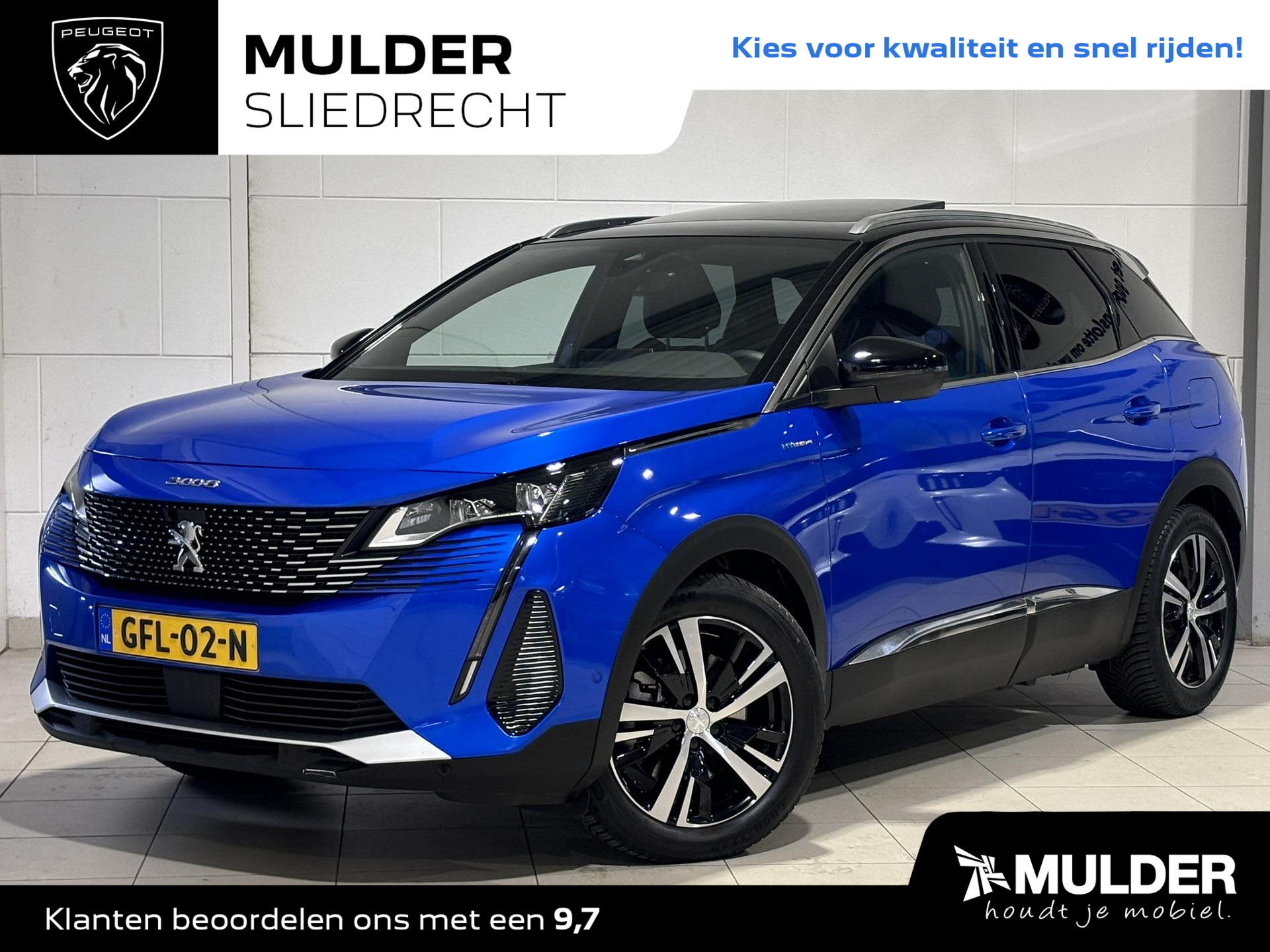 Peugeot 3008 SUV GT 1.6 PHEV HYbrid4 300pk e-EAT8 AUTOMAAT 4x4 | SCHUIF/KANTELDAK | NIGHTVISION | FOCAL HIFI | HANDSFREE A.KLEP | STOELVERW. | KEYLESS ENTRY