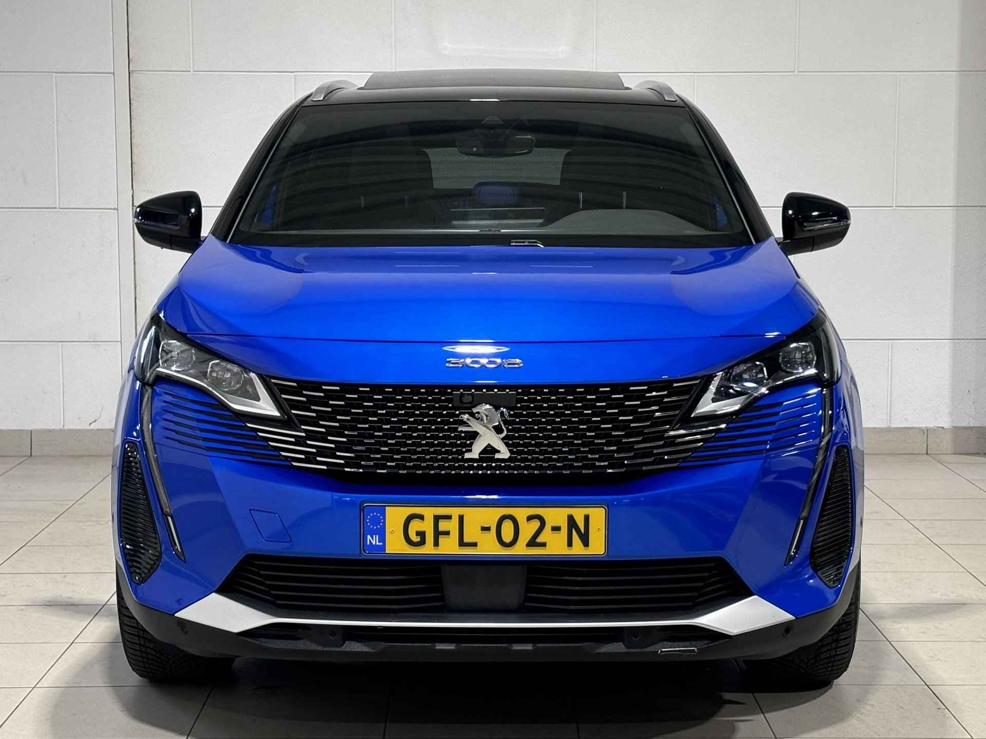 Peugeot 3008 SUV GT 1.6 PHEV HYbrid4 300pk e-EAT8 AUTOMAAT 4x4 | SCHUIF/KANTELDAK | NIGHTVISION | FOCAL HIFI | HANDSFREE A.KLEP | STOELVERW. | KEYLESS ENTRY - 6/78