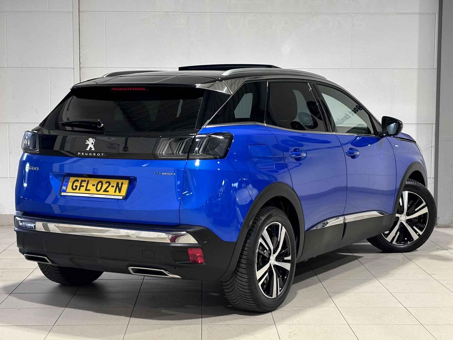 Peugeot 3008 SUV GT 1.6 PHEV HYbrid4 300pk e-EAT8 AUTOMAAT 4x4 | SCHUIF/KANTELDAK | NIGHTVISION | FOCAL HIFI | HANDSFREE A.KLEP | STOELVERW. | KEYLESS ENTRY - 9/78