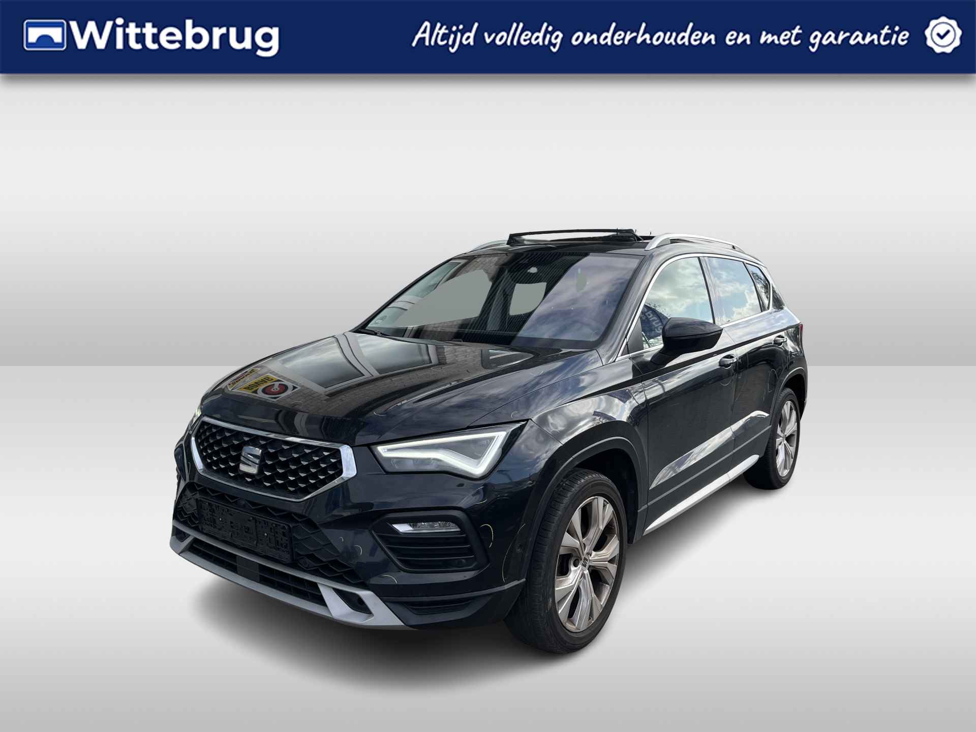 SEAT Ateca 1.5 TSI Xperience Business Intense / AUTOMAAT/ PANO/ VIRTUAL COCKPIT/ KEYLESS/ BEATS/ ALCANTARA/ 360 CAMERA/ ADAPT. CRUISE/ NAVI/ FULL LINK/ DAB/ CLIMA/ STOELVERWARMING