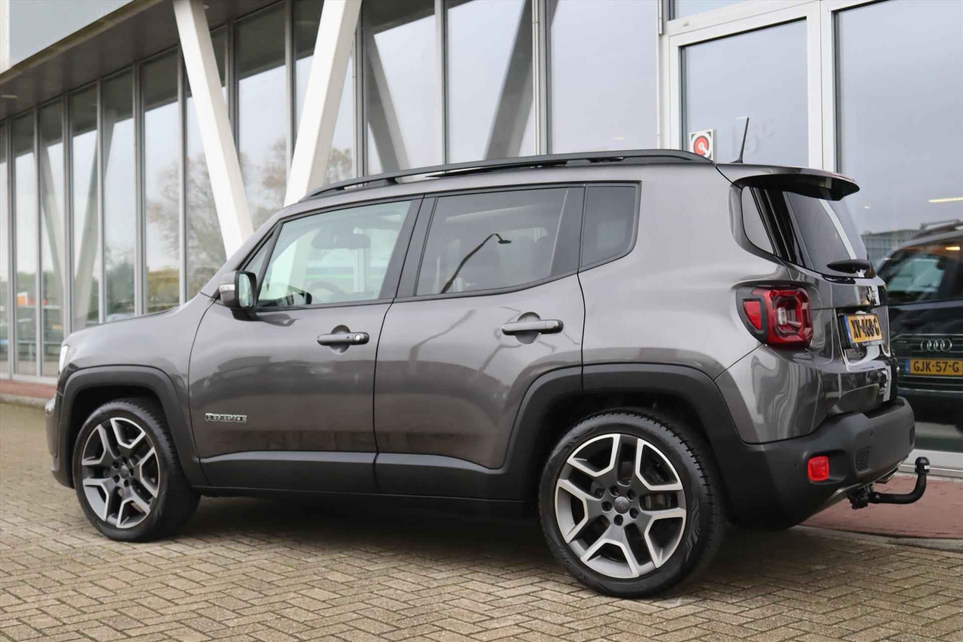 Jeep Renegade 1.3T 150PK AUTOMAAT FREEDOM Panodak | Navi | Adapt.Cruise | Trekhaak | Leer | Dodehoek | Keyless | Led | 19 Inch Lm | - 3/64