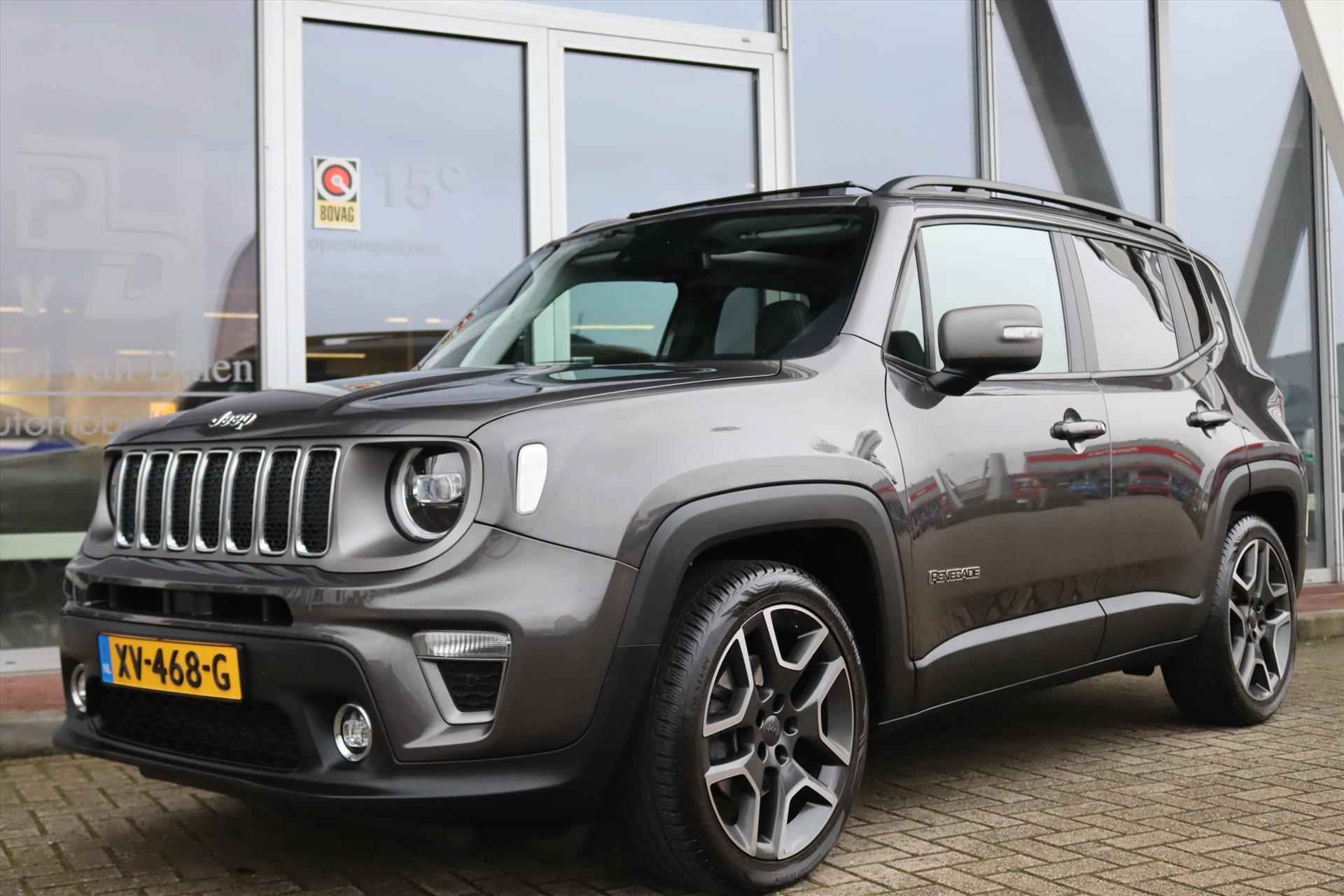 Jeep Renegade 1.3T 150PK AUTOMAAT FREEDOM Panodak | Navi | Adapt.Cruise | Trekhaak | Leer | Dodehoek | Keyless | Led | 19 Inch Lm | - 47/64