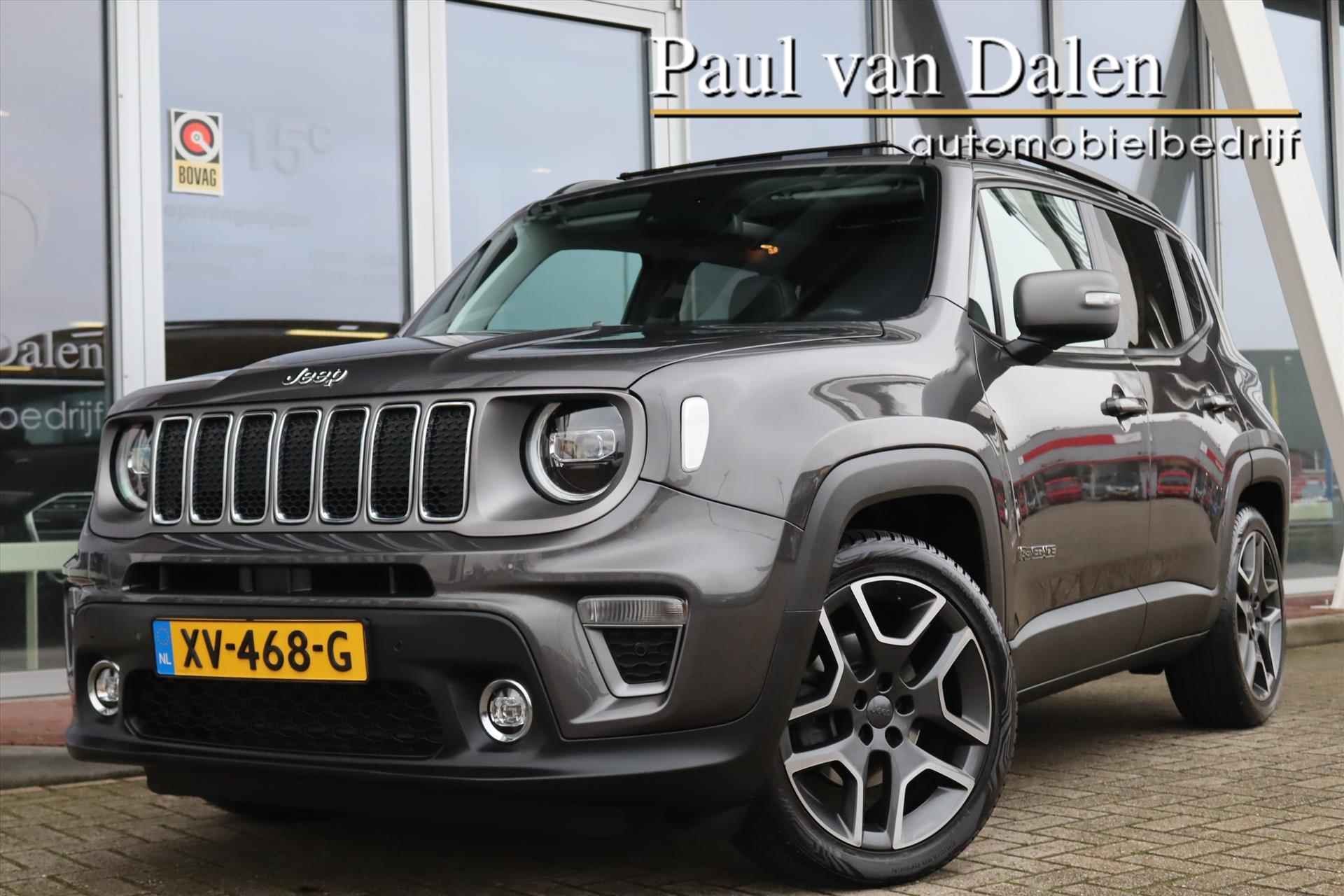 Jeep Renegade 1.3T 150PK AUTOMAAT FREEDOM Panodak | Navi | Adapt.Cruise | Trekhaak | Leer | Dodehoek | Keyless | Led | 19 Inch Lm | - 55/64