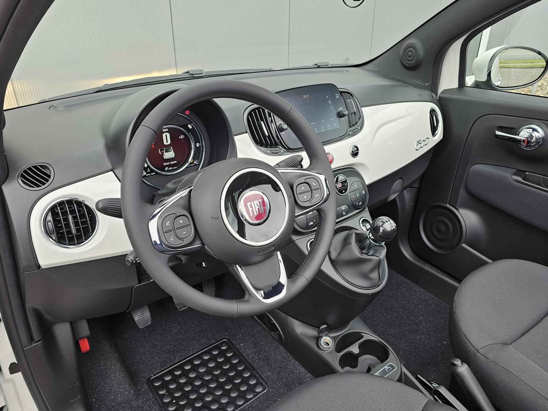 FIAT 500c 1.0 Hybrid 70pk Dolcevita Finale | Apple CarPlay / Android Auto | Cruise Control | Parkeersensoren | Uit voorraad leverbaar! - 9/40