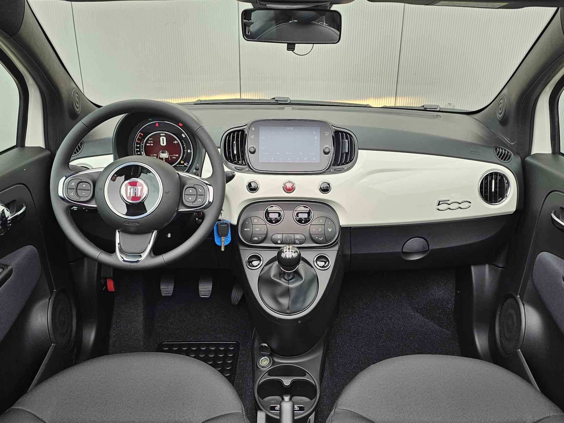 FIAT 500c 1.0 Hybrid 70pk Dolcevita Finale | Apple CarPlay / Android Auto | Cruise Control | Parkeersensoren | Uit voorraad leverbaar! - 10/40