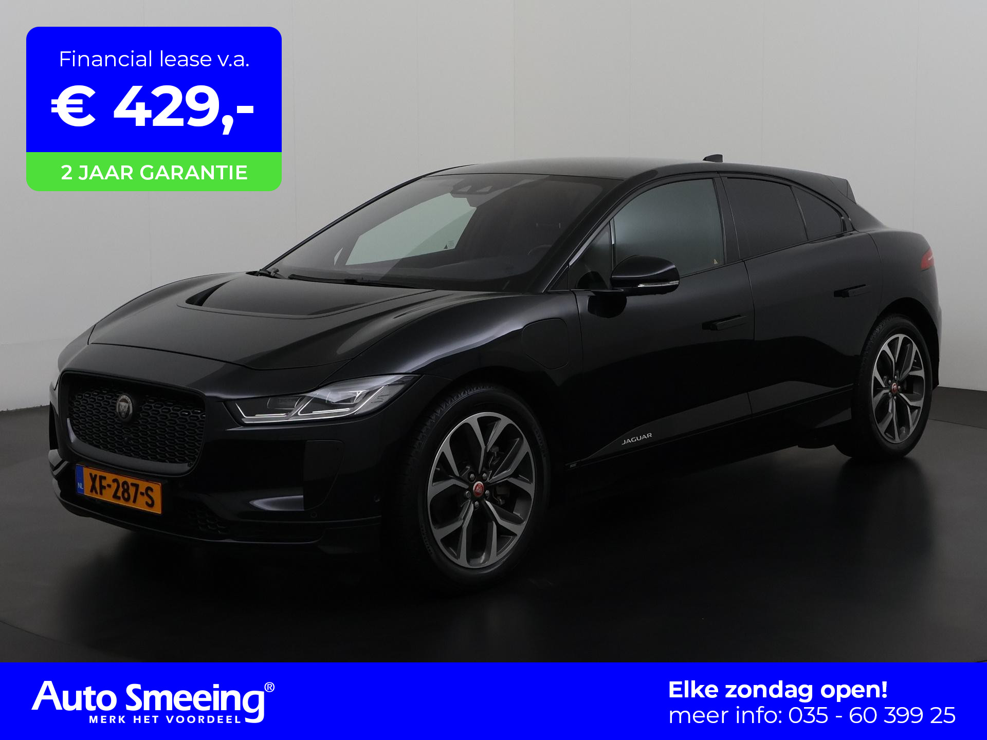 Jaguar I-PACE EV400 HSE 90 kWh | NW ACCU 2024! | Luchtvering | Panoramadak | Zondag Open!