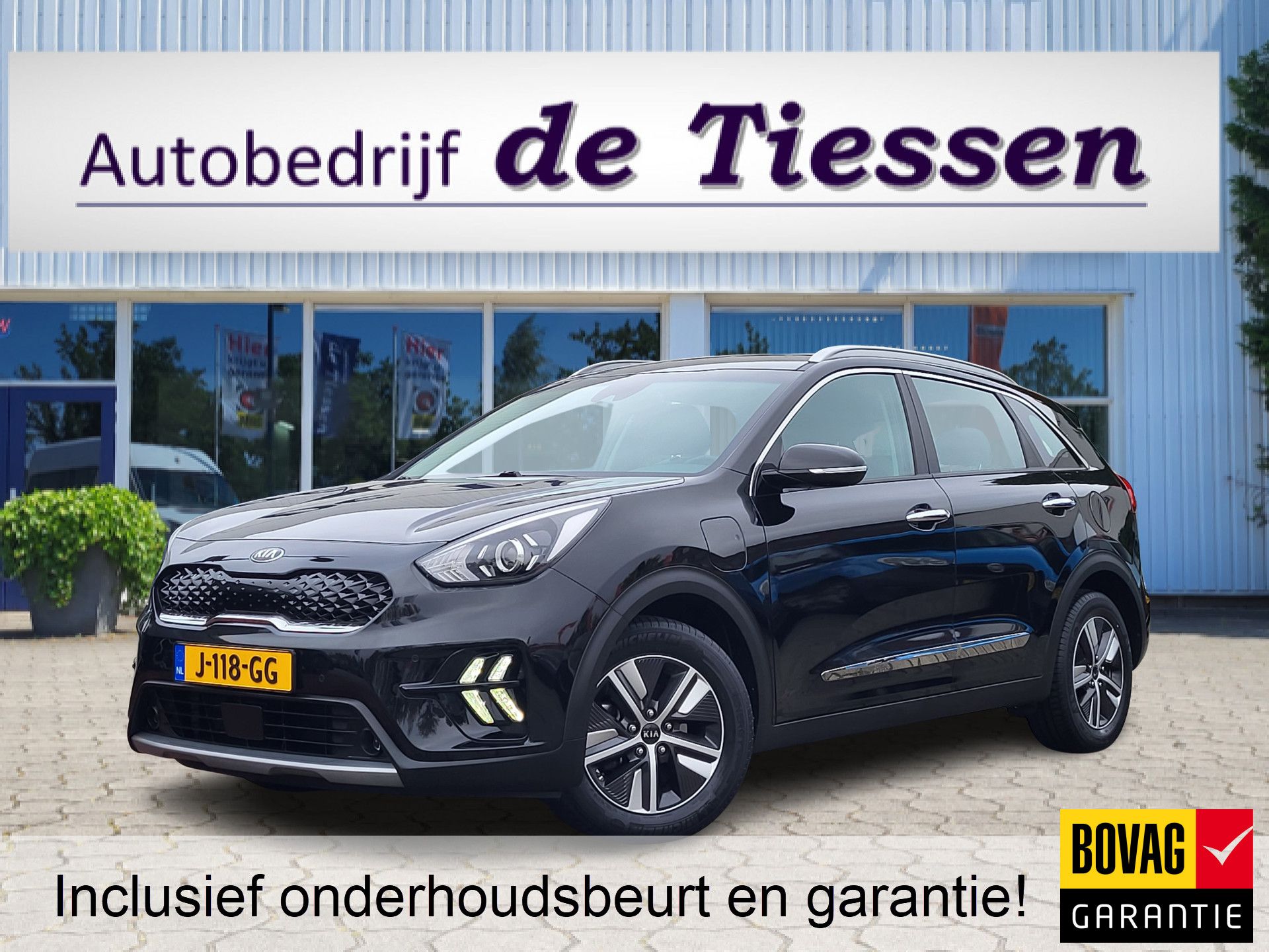 Kia Niro 1.6 GDi PHEV DynamicLine, Adapt.cruise, Carplay, Rijklaar met beurt & garantie!