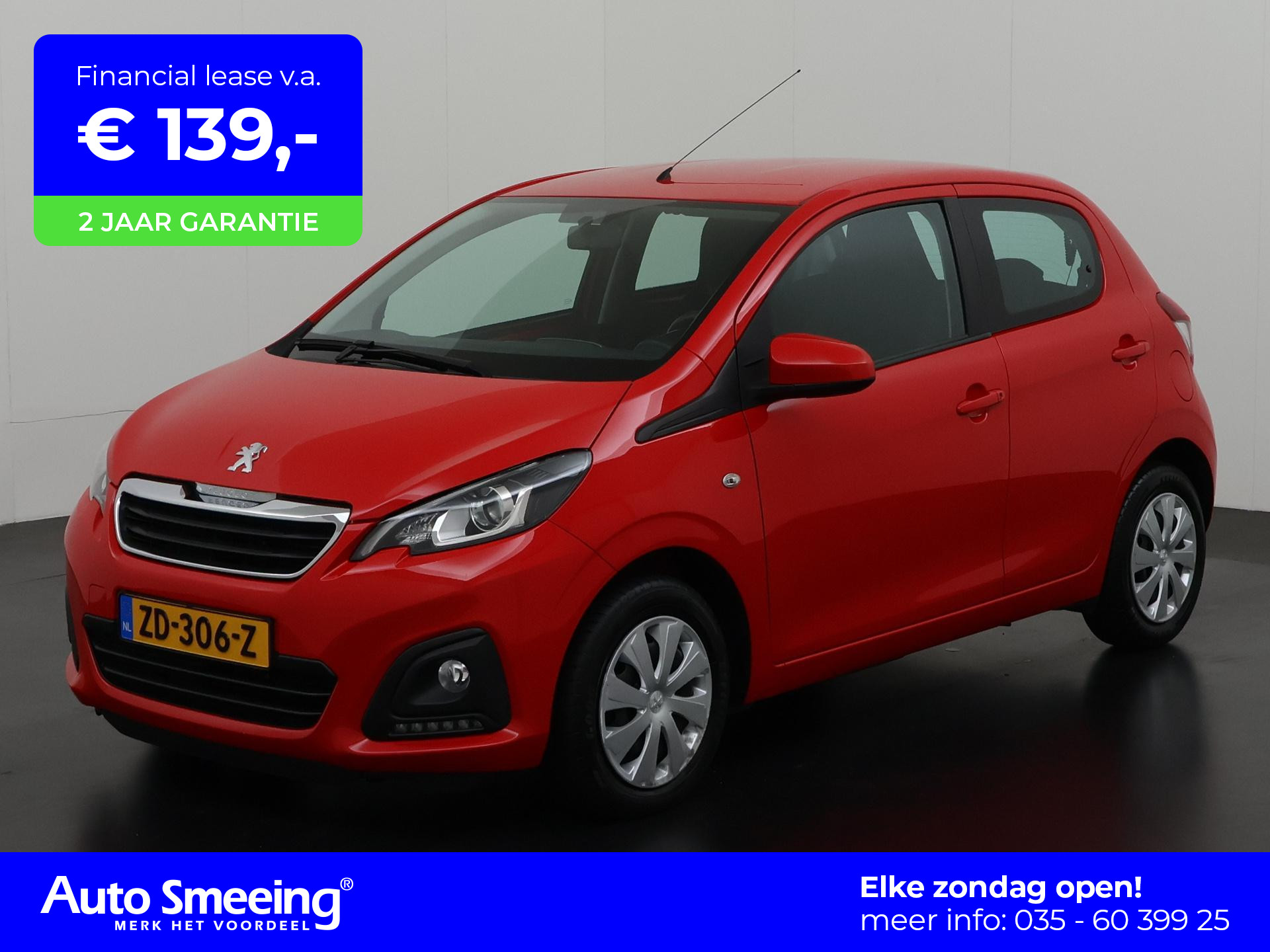 Peugeot 108 1.0 e-VTi Active | Airco | Bluetooth | Zondag Open!