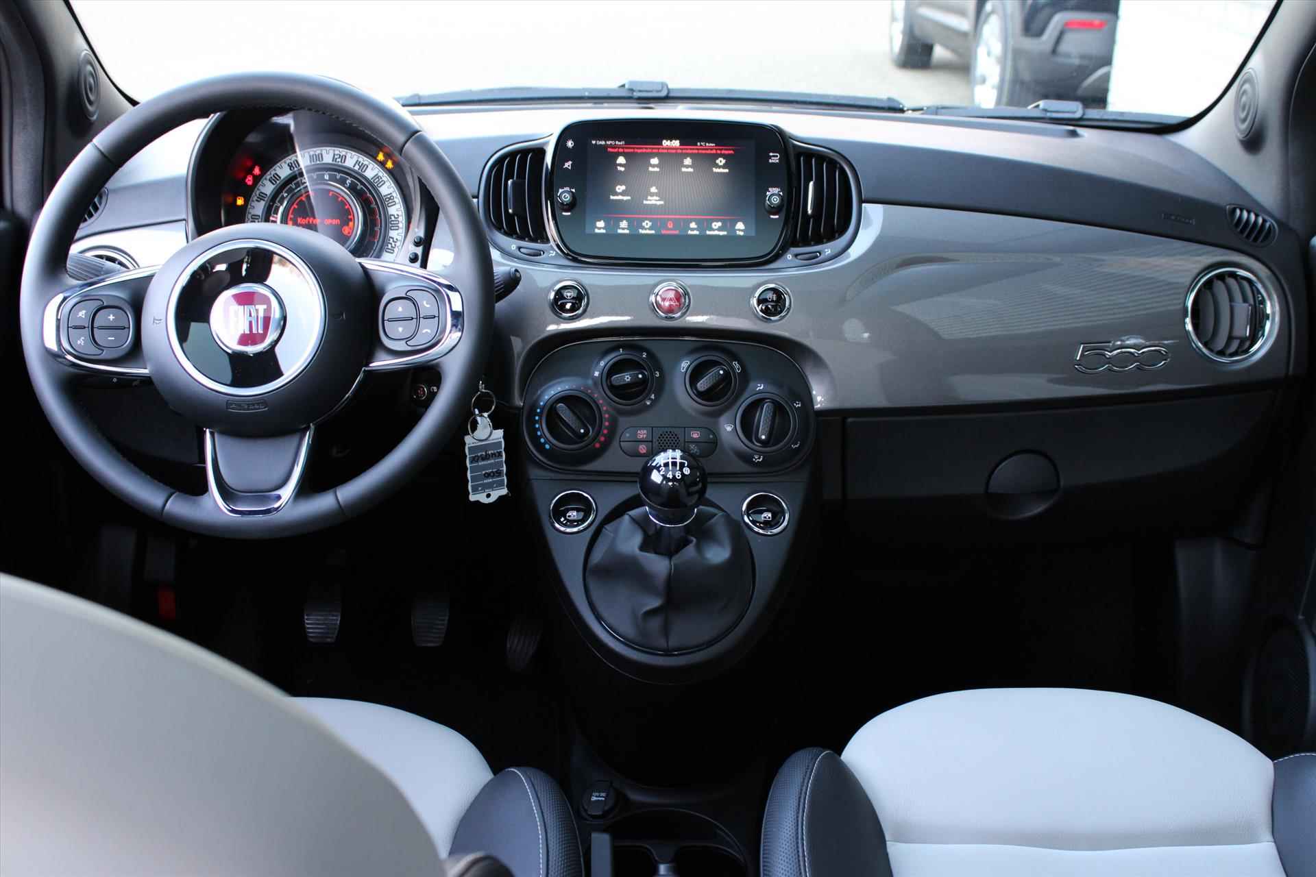 FIAT 500 1.0 70pk Hybrid eco Dolcevita | Cruise Control | Panorama Dak | Airco | - 12/24