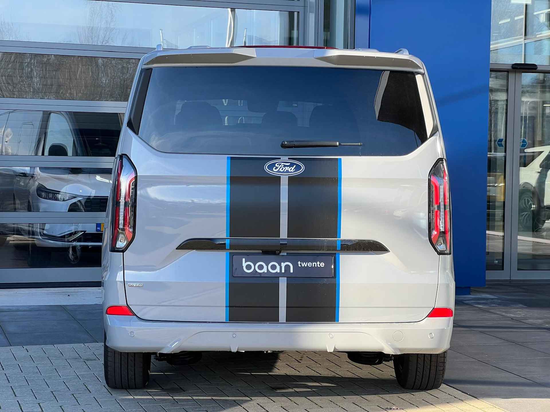 Ford Tourneo Custom PHEV 233PK SPORT L1 | Geel kenteken | Incl. BPM & BTW | 8 Persoons | Zeer Luxe | - 8/53