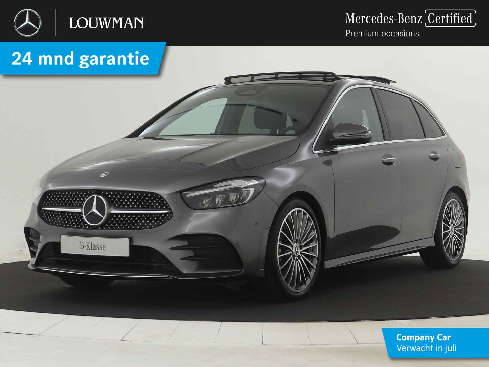 Mercedes-Benz B-Klasse 180 AMG Face Lift | Smartphone integratiepakket | Panorama-schuifdak | Parkeerpakket | EASY PACK achterklep | USB-pakket plus | Dodehoekassistent | - 1/35