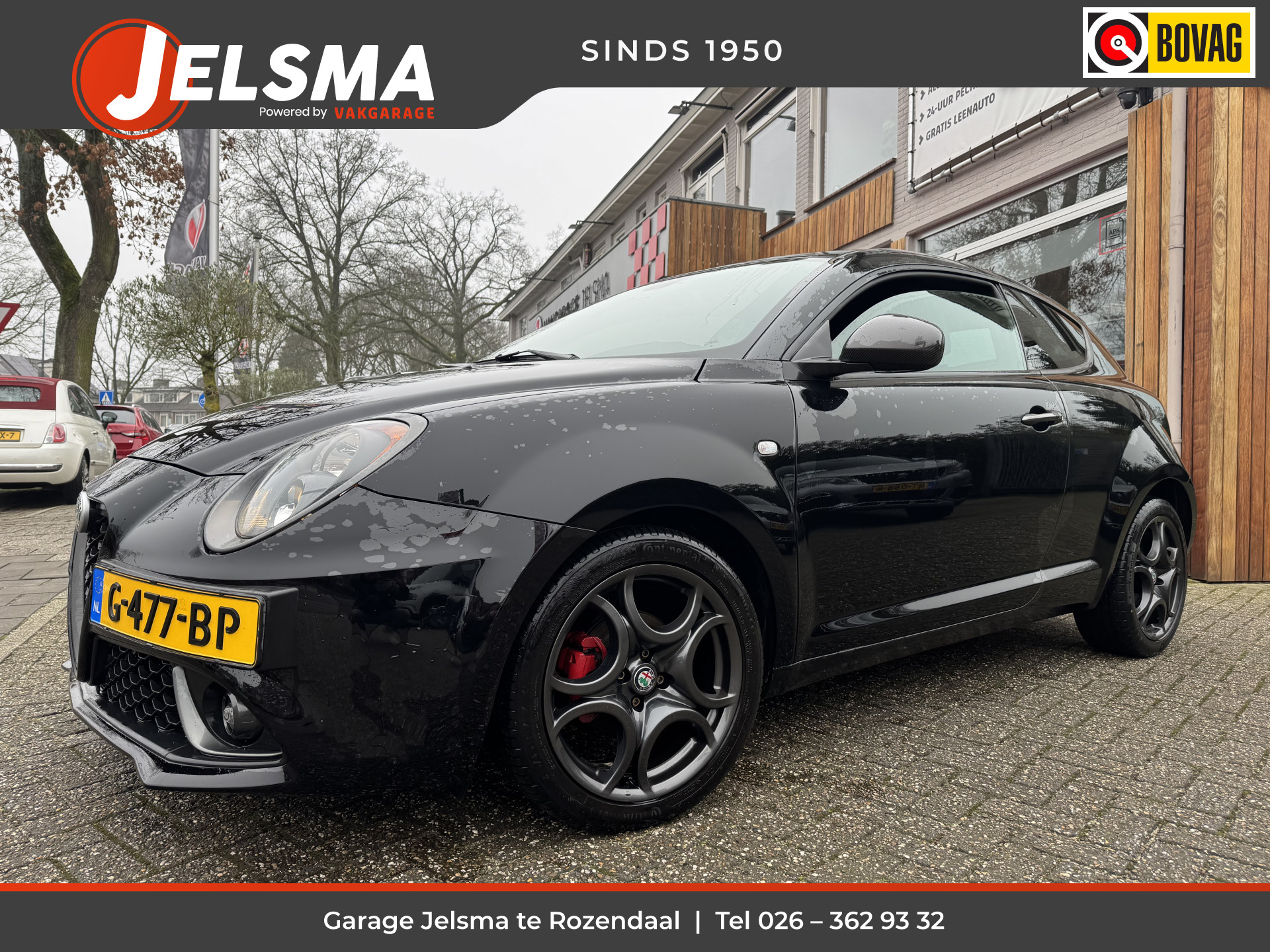 Alfa Romeo MiTo 0.9 TwinAir 105pk ECO, Black-line | Navi | Clima