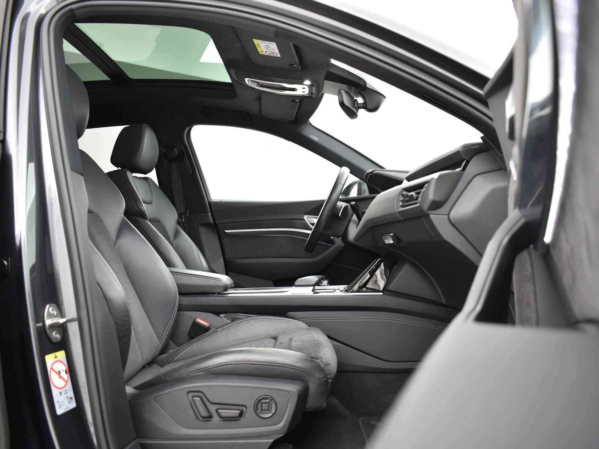 Audi e-tron Sportback 50 quattro S edition 71 kWh Panoramadak | Camera | Matrix Led | Elektrische stoelen | Stoelverwarming  |12 maanden BOVAG Garantie - 14/37