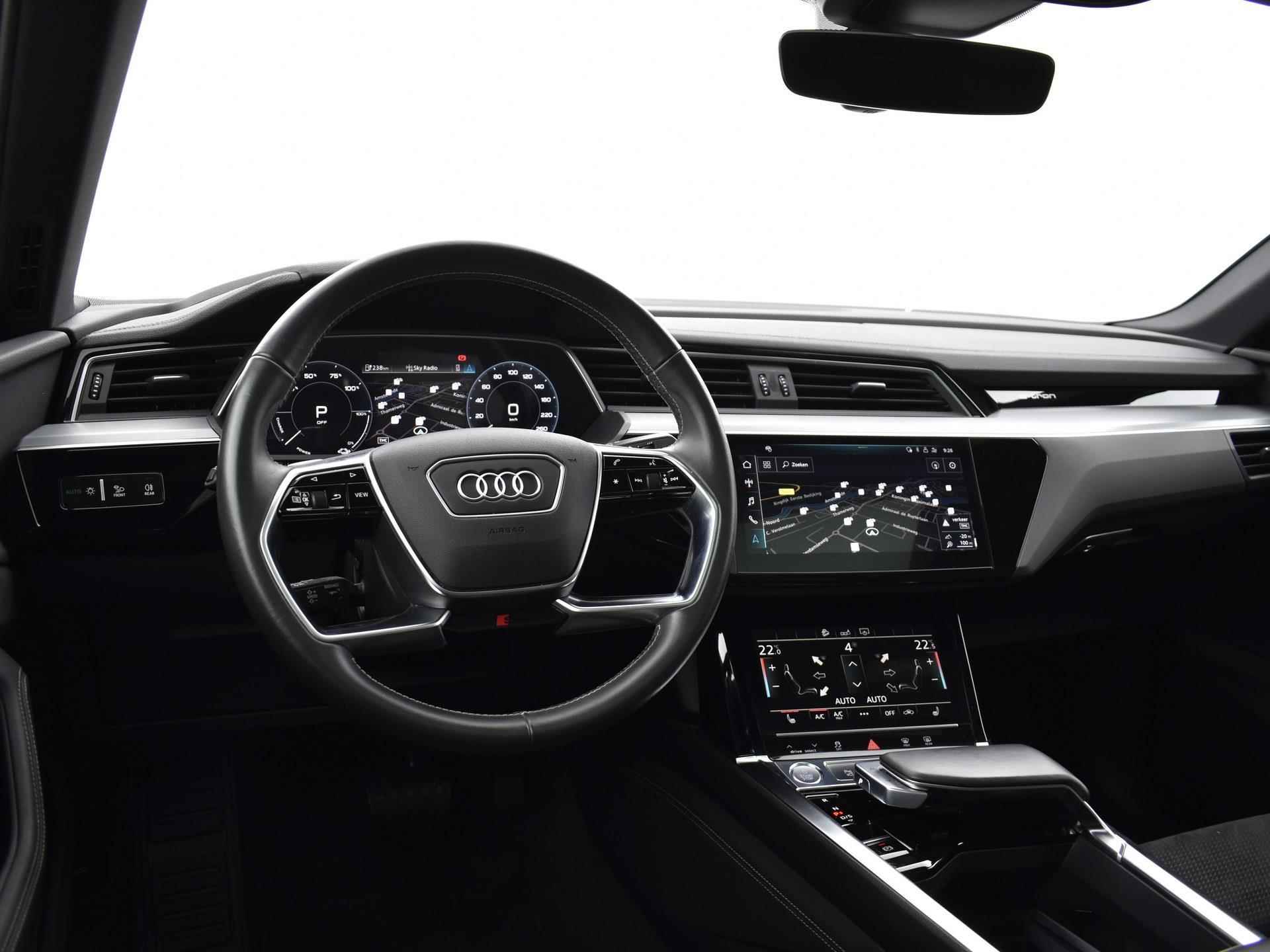 Audi e-tron Sportback 50 quattro S edition 71 kWh Panoramadak | Camera | Matrix Led | Elektrische stoelen | Stoelverwarming  |12 maanden BOVAG Garantie - 19/37