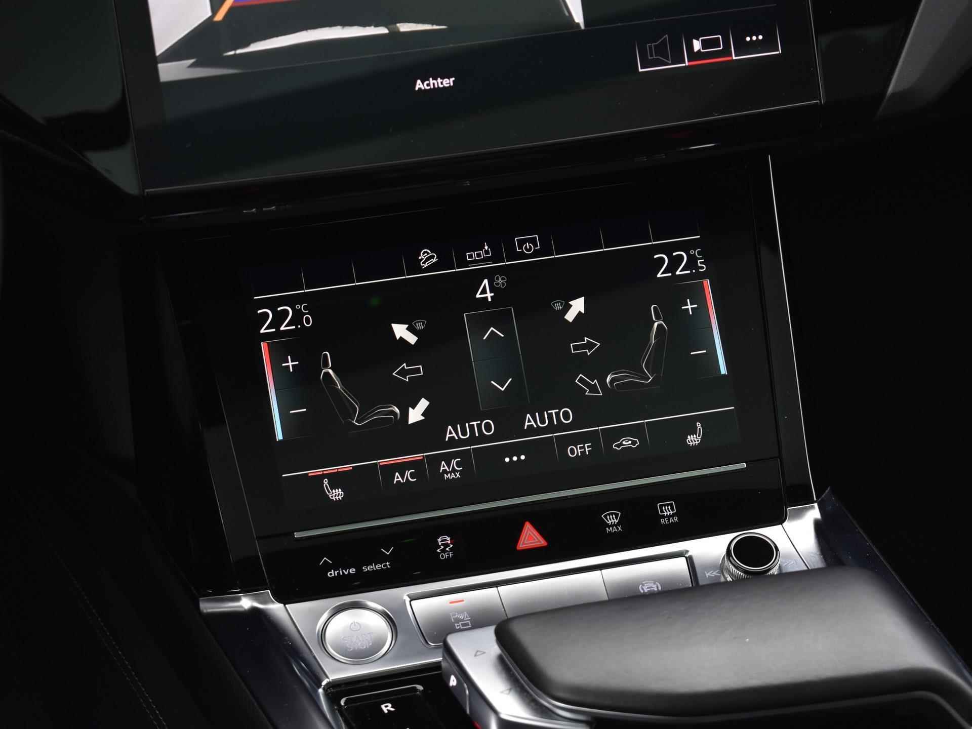 Audi e-tron Sportback 50 quattro S edition 71 kWh Panoramadak | Camera | Matrix Led | Elektrische stoelen | Stoelverwarming  |12 maanden BOVAG Garantie - 28/37