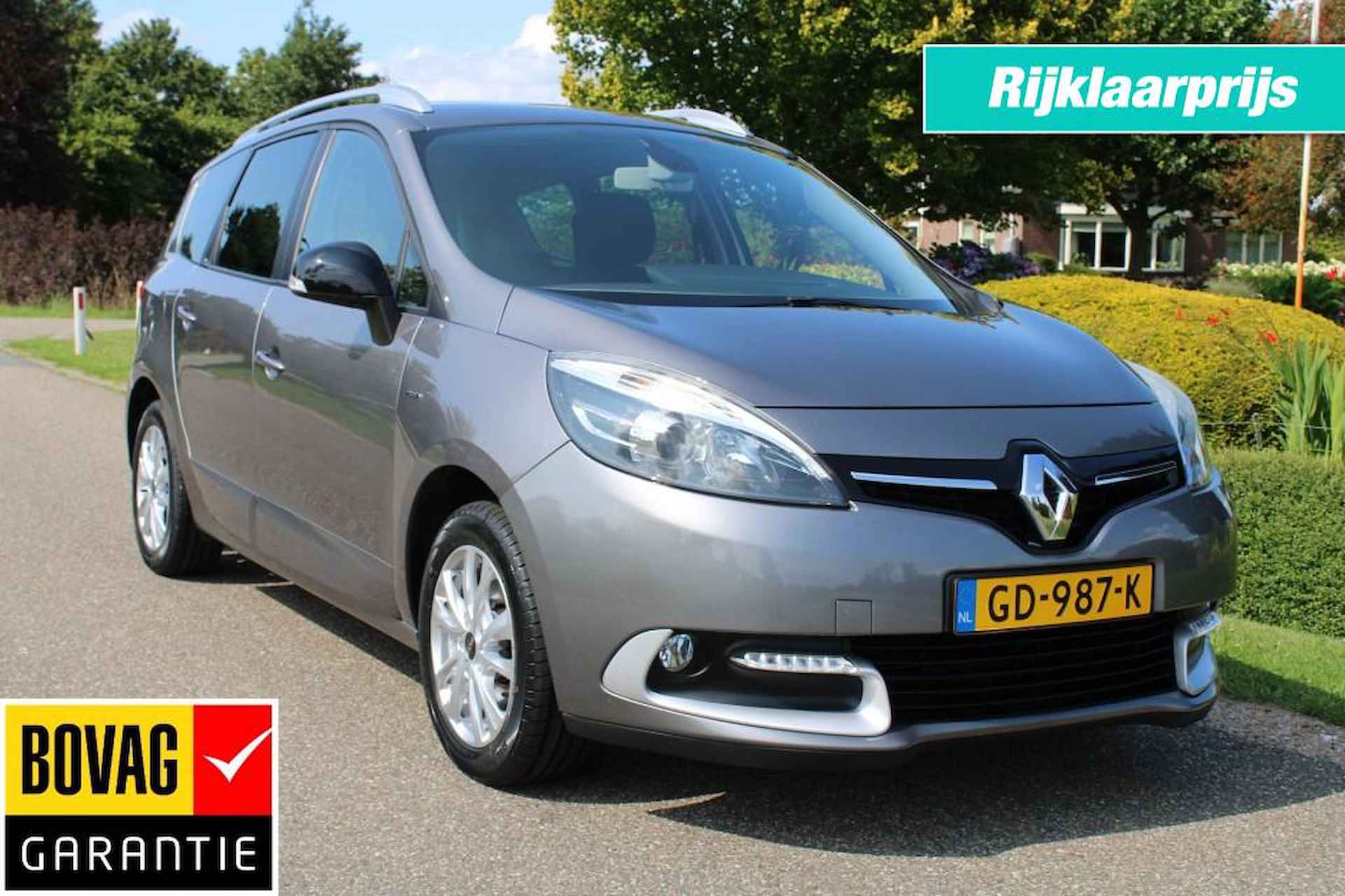 RENAULT Grand Scenic 1.2 TCE 115pk Limited 7-pers ECC/navi/cruise/trekhaak - 1/30