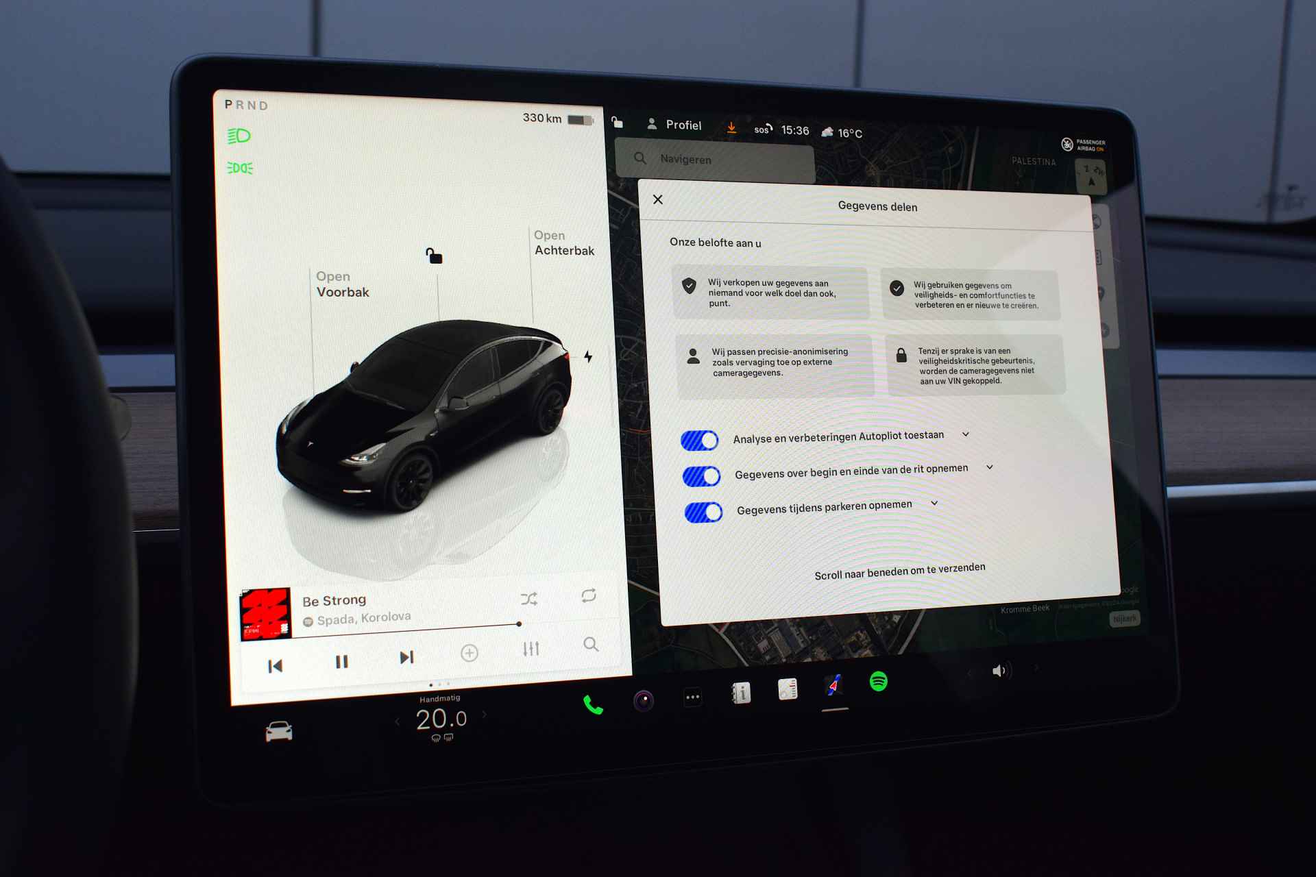 Tesla Model Y Long Range AWD 75 kWh | AutoPilot | 463 PK | 20” LM | Leer - 14/28