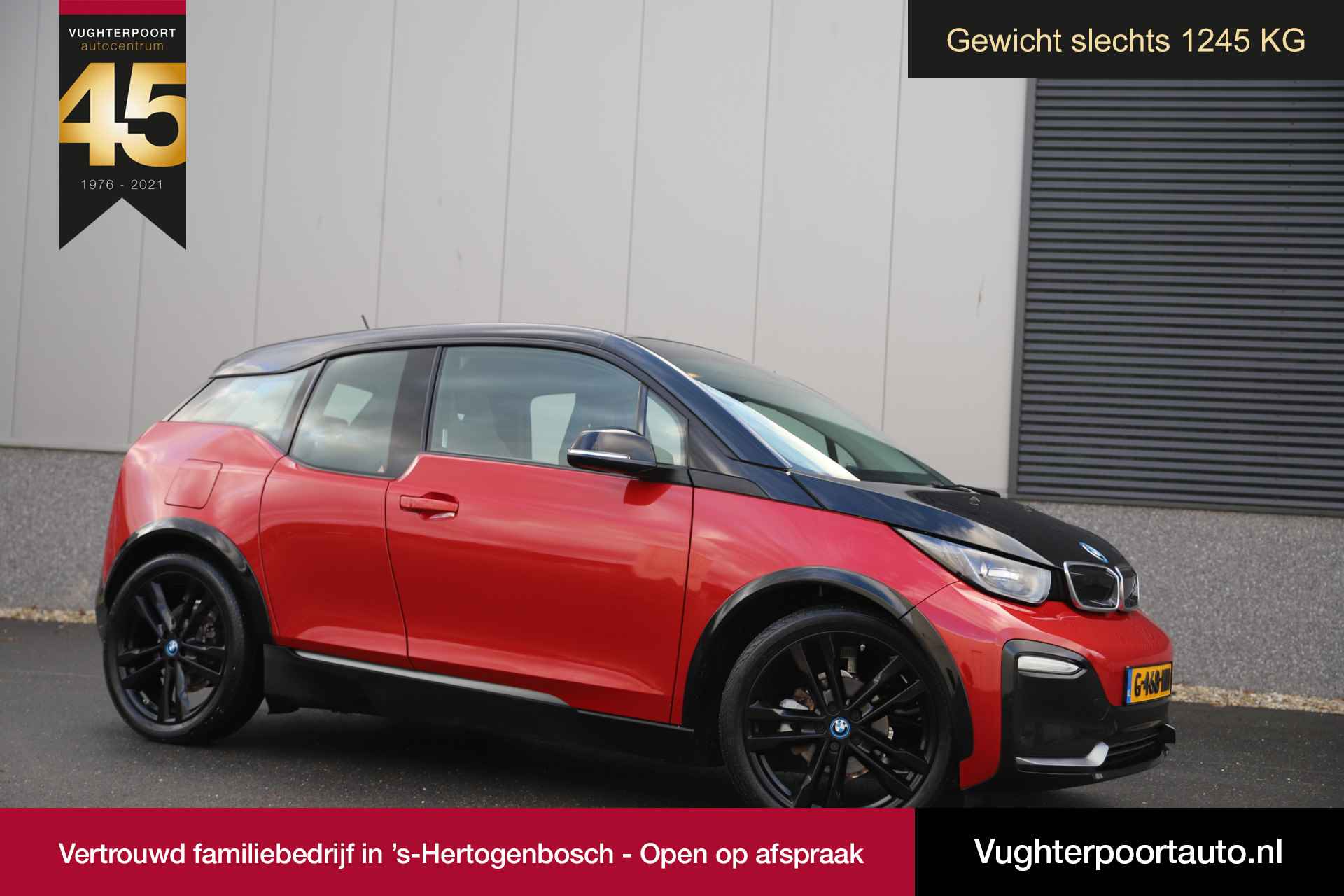 BMW i3 S Executive 184pk 120Ah 42 kWh/Camera/Carplay/W-pomp/20"/3-Fase