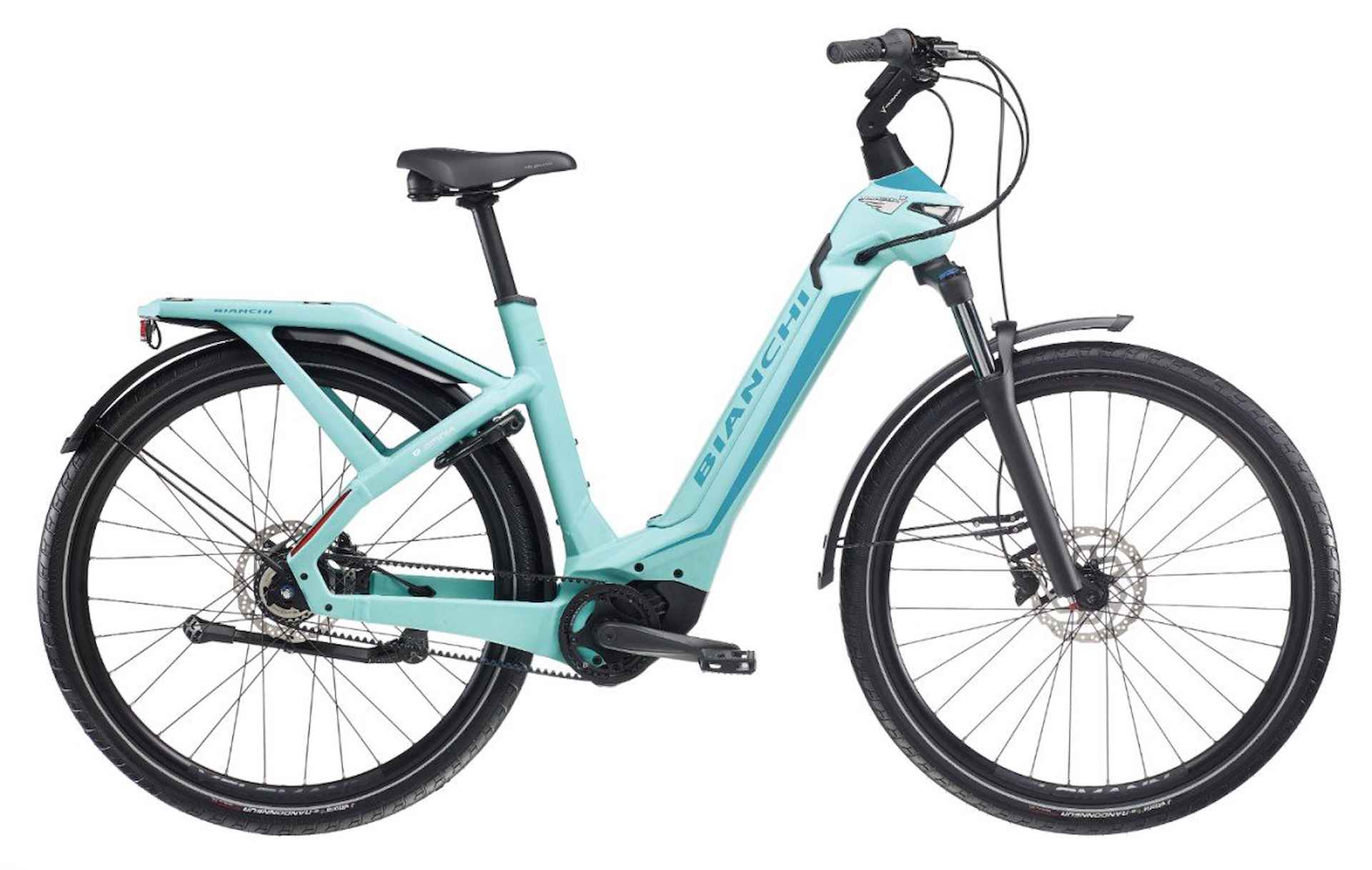 Bianchi E-omnia Ctype Nexus 5 625 Bosch Dames dark celeste / full mat 50cm 2024