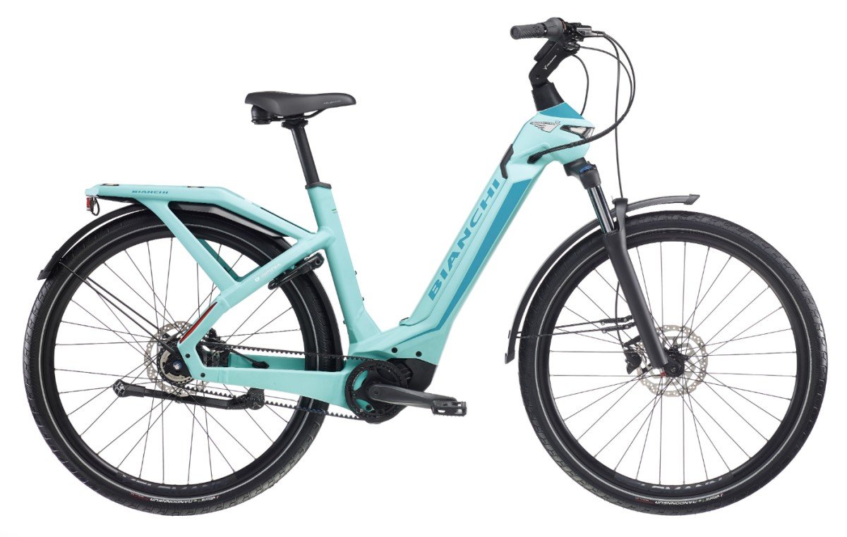 Bianchi E-omnia Ctype Nexus 5 625 Bosch Dames dark celeste / full mat 50cm 2024