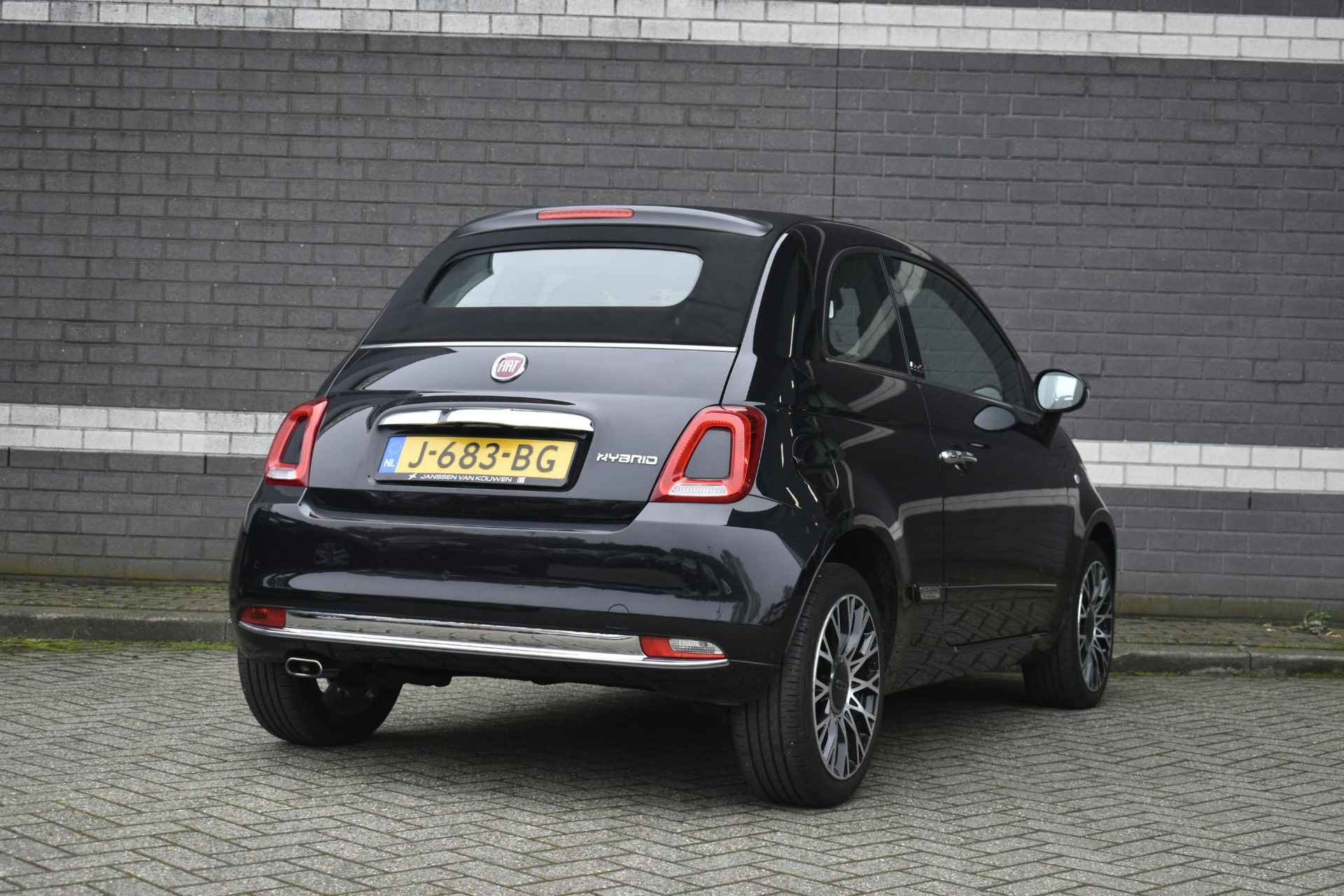 Fiat 500C 1.0 Hybrid Star / Clima / Navigatie / 16" LMV / Lage kilometerstand - 2/39