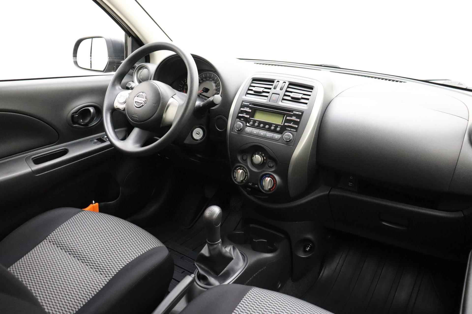 Nissan Micra 1.2 Visia Pack 80pk | 5 Deurs | Airco | Audio | Centrale vergrendeling | Elektrische ramen voor | Bluetooth | Weinig Kilometers - 4/24