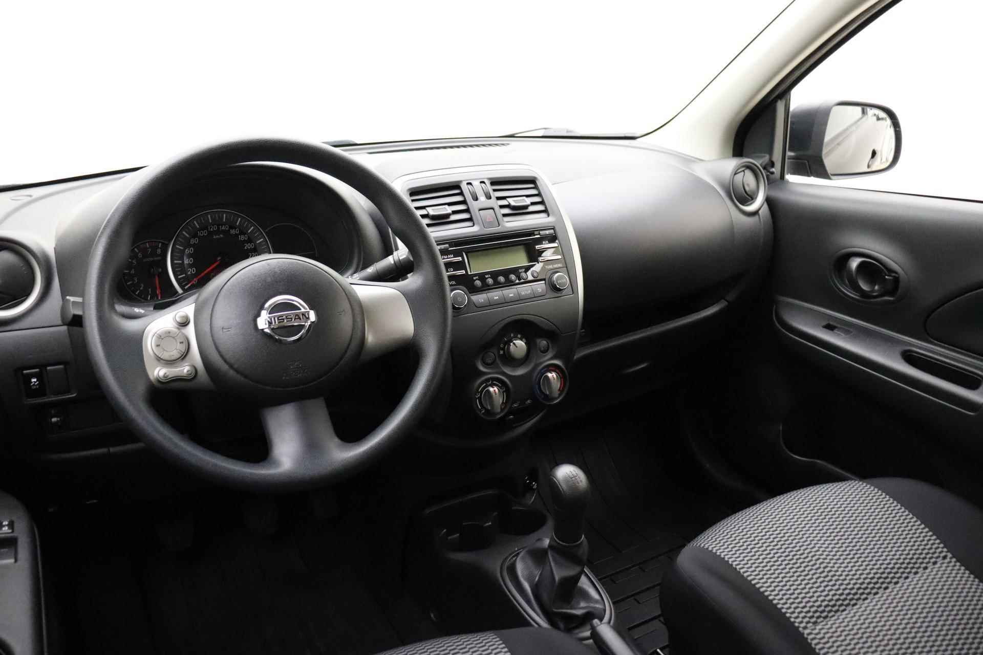 Nissan Micra 1.2 Visia Pack 80pk | 5 Deurs | Airco | Audio | Centrale vergrendeling | Elektrische ramen voor | Bluetooth | Weinig Kilometers - 8/24