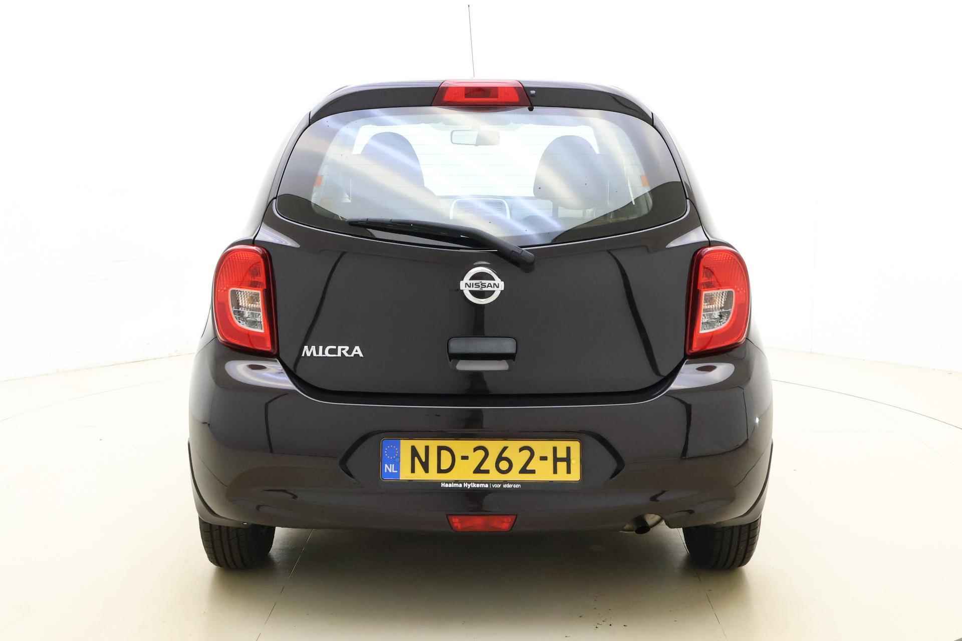 Nissan Micra 1.2 Visia Pack 80pk | 5 Deurs | Airco | Audio | Centrale vergrendeling | Elektrische ramen voor | Bluetooth | Weinig Kilometers - 12/24