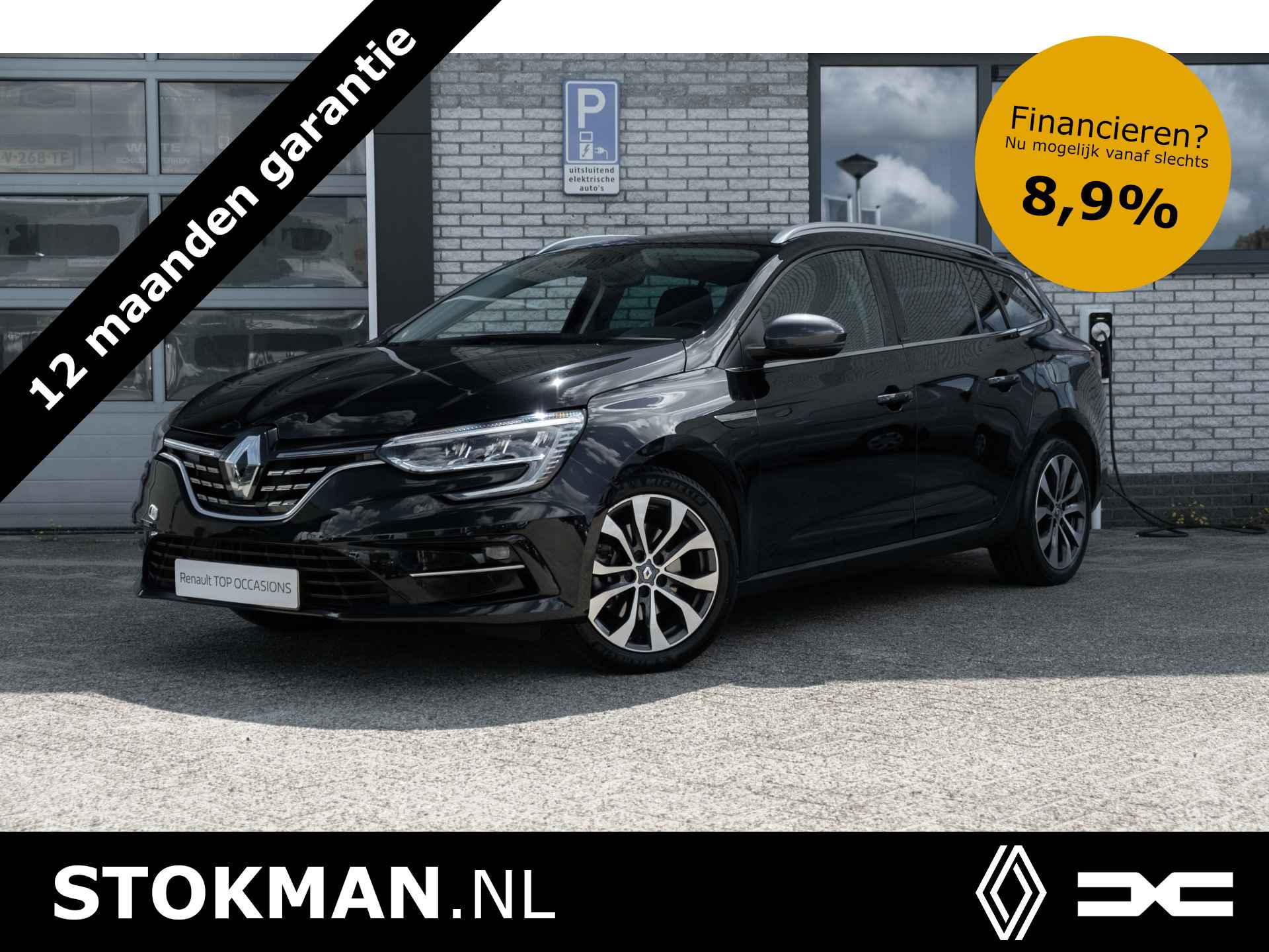 Renault Mégane Estate 1.6 E-Tech Plug-In Hybrid AUT 160 Business Edition One | Lederen bekleding | Stoel en stuurverwarming | LM Velgen | incl. Bovag rijklaarpakket met 12 maanden garantie - 1/48