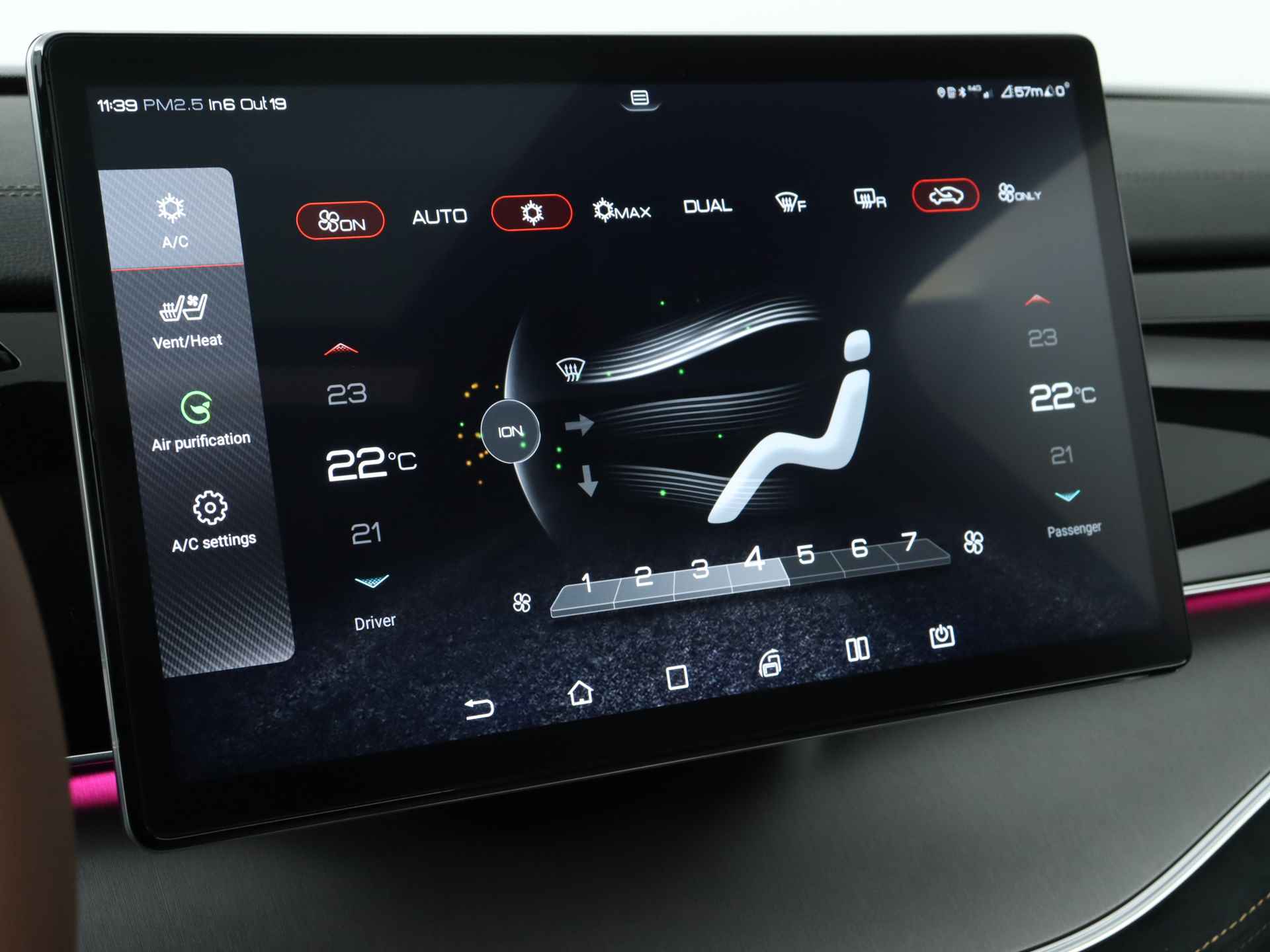 BYD TANG AWD Executive 86 kWh | €10.000 Voorraad Voordeel! Direct Rijden! | Leder | Keyless | Camera | 7 Persoons | Stoel en Stuurverwarming | - 10/45