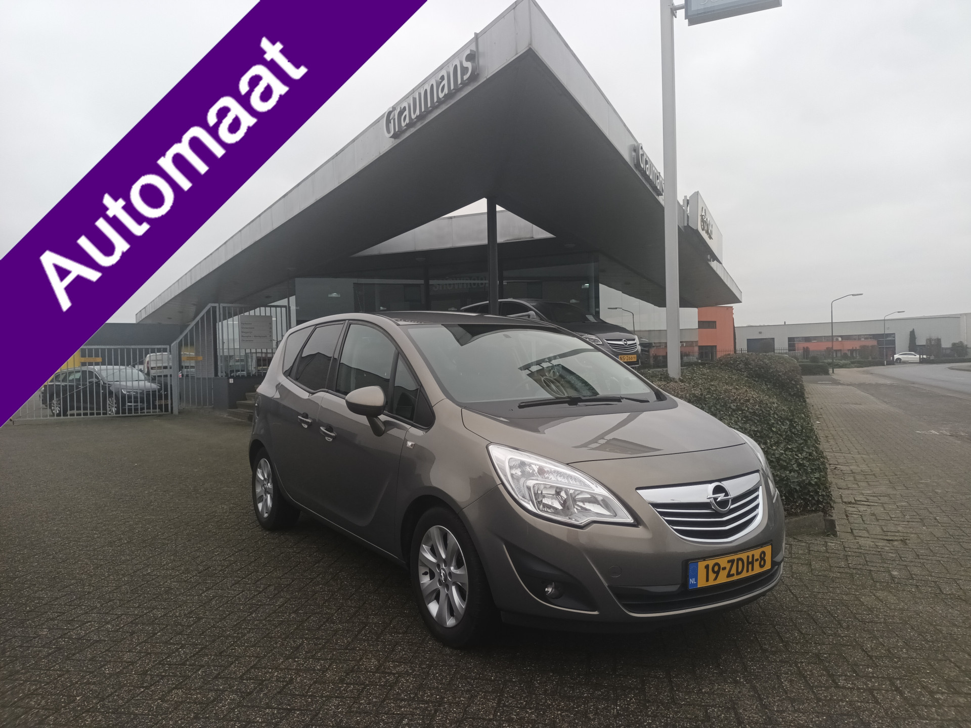 Opel Meriva 1.4 Turbo Cosmo, half leder, Volautomatische airco, PDC achter, Lichtmetalen velgen incl. 12 maanden Bovag-garantie bij viaBOVAG.nl