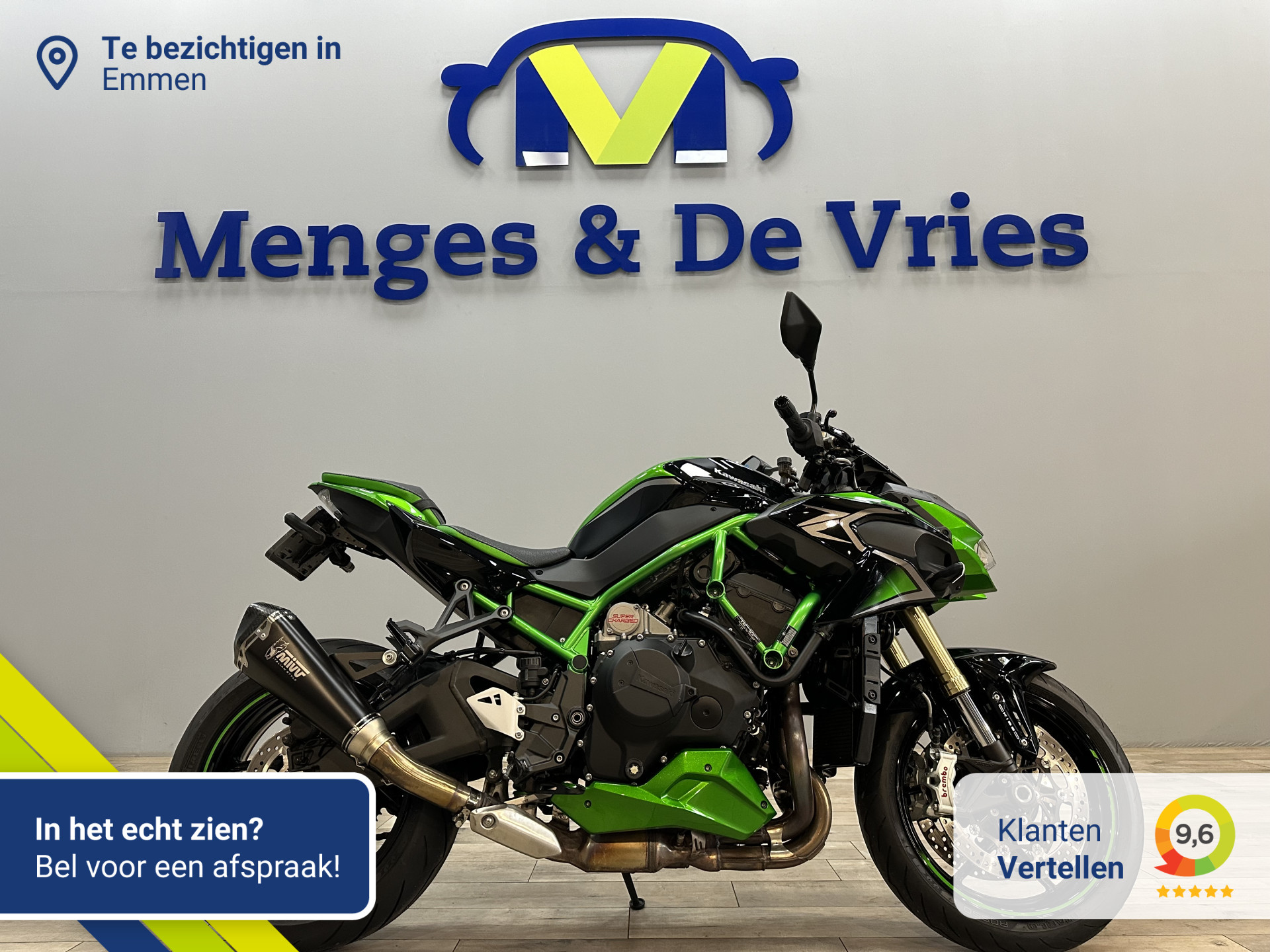 Kawasaki Z H2 SE SUPERCHARGED | MIVV uitlaat | ABS | NL Motor | Lage tellerstand | Nieuwstaat