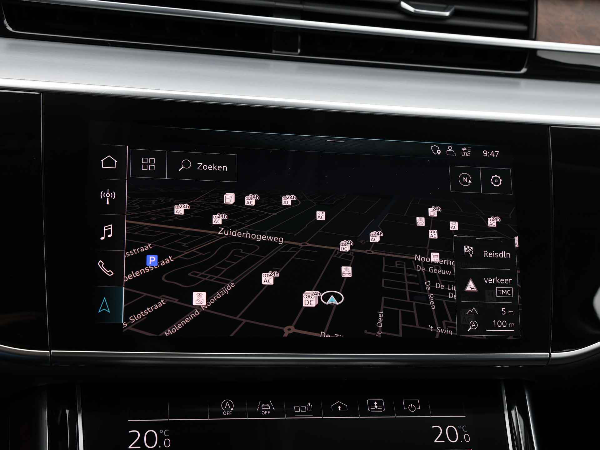 Audi A8 50 TDI quattro 286pk | B&O | Pano | 360° camera | Stoelventilatie/-massage | Servo | Keyless | Elek. geh. stoelen | Dodehoek | Luchtvering - 35/60