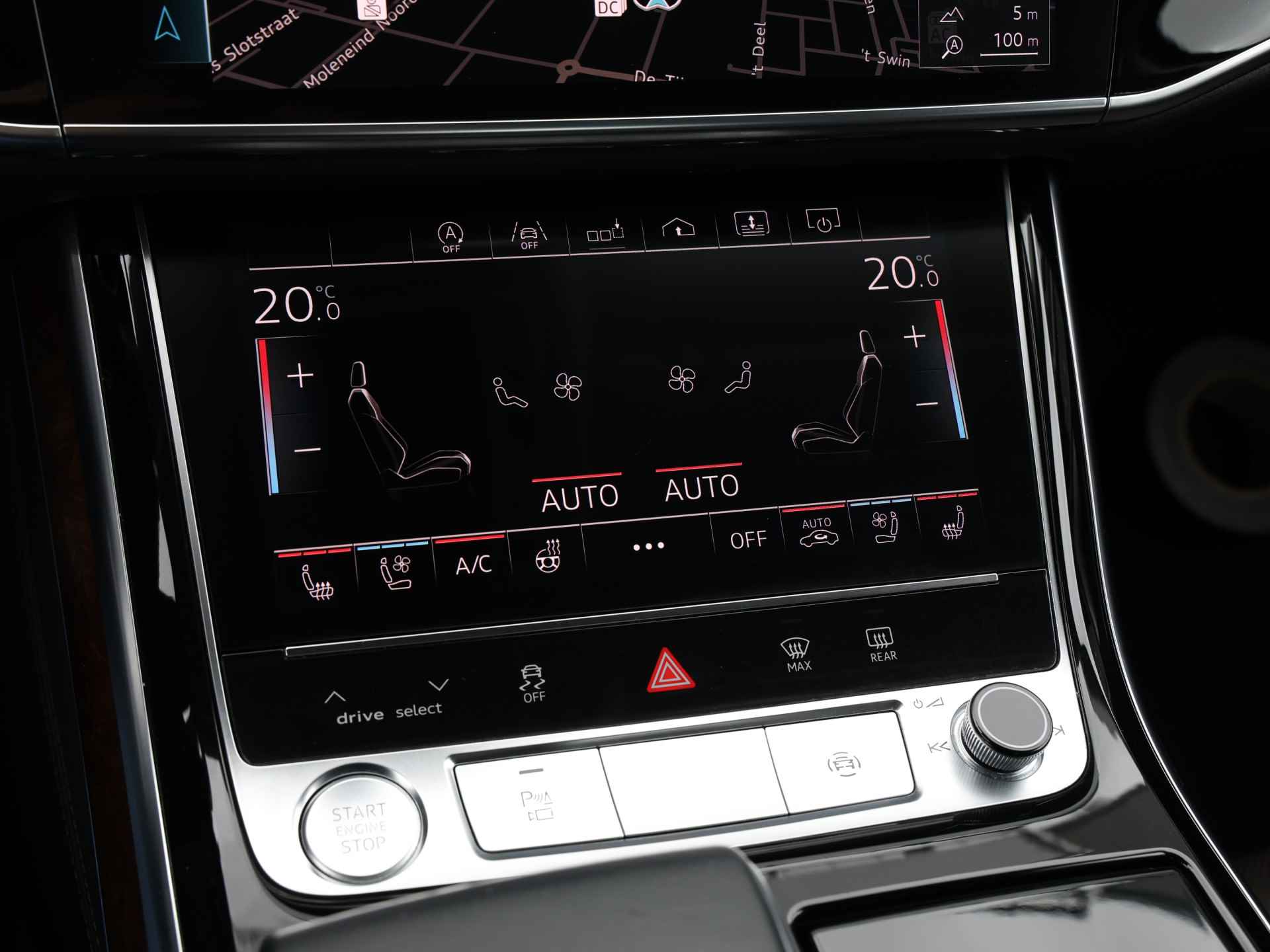 Audi A8 50 TDI quattro 286pk | B&O | Pano | 360° camera | Stoelventilatie/-massage | Servo | Keyless | Elek. geh. stoelen | Dodehoek | Luchtvering - 36/60