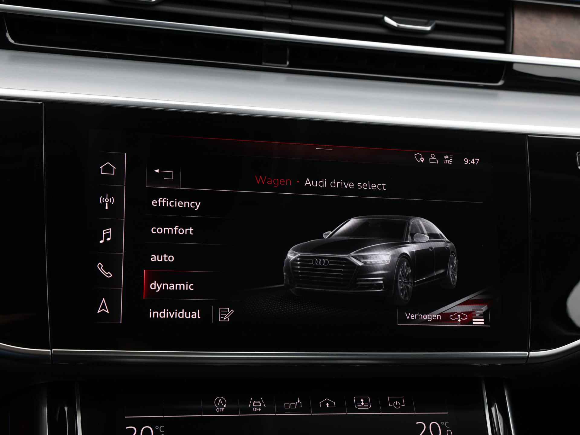 Audi A8 50 TDI quattro 286pk | B&O | Pano | 360° camera | Stoelventilatie/-massage | Servo | Keyless | Elek. geh. stoelen | Dodehoek | Luchtvering - 43/60