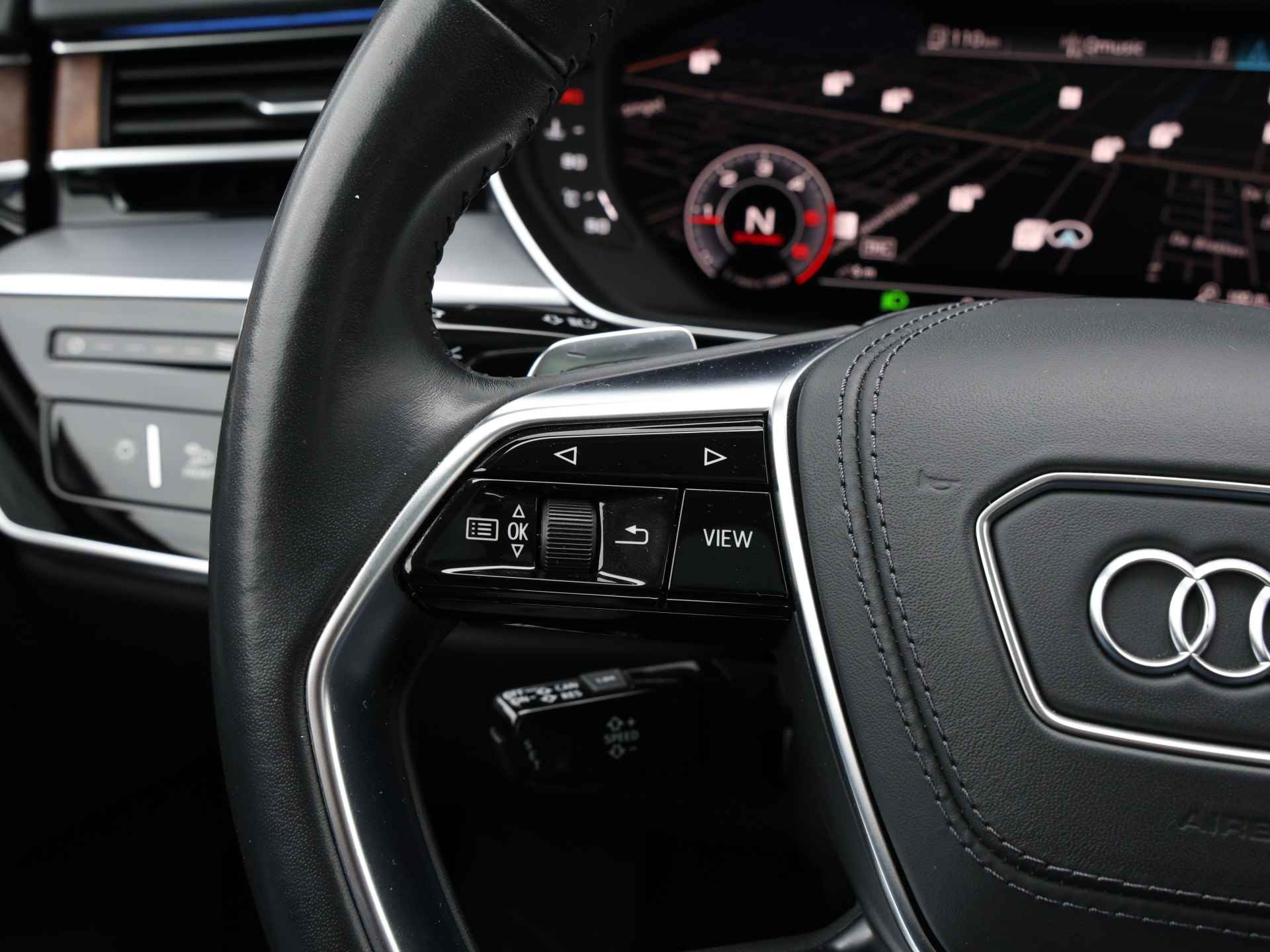 Audi A8 50 TDI quattro 286pk | B&O | Pano | 360° camera | Stoelventilatie/-massage | Servo | Keyless | Elek. geh. stoelen | Dodehoek | Luchtvering - 51/60